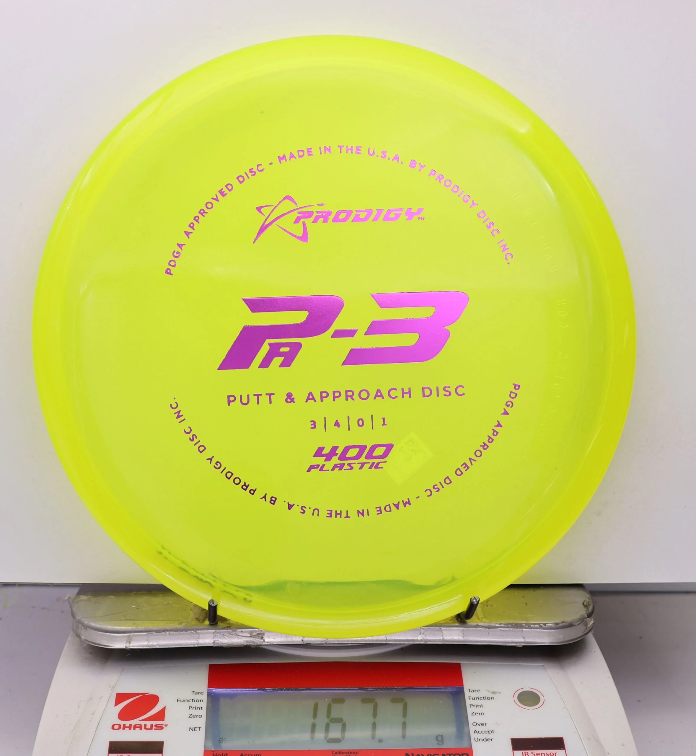 1096592 Prodigy PA3, 400 - #283 NYellow, 168