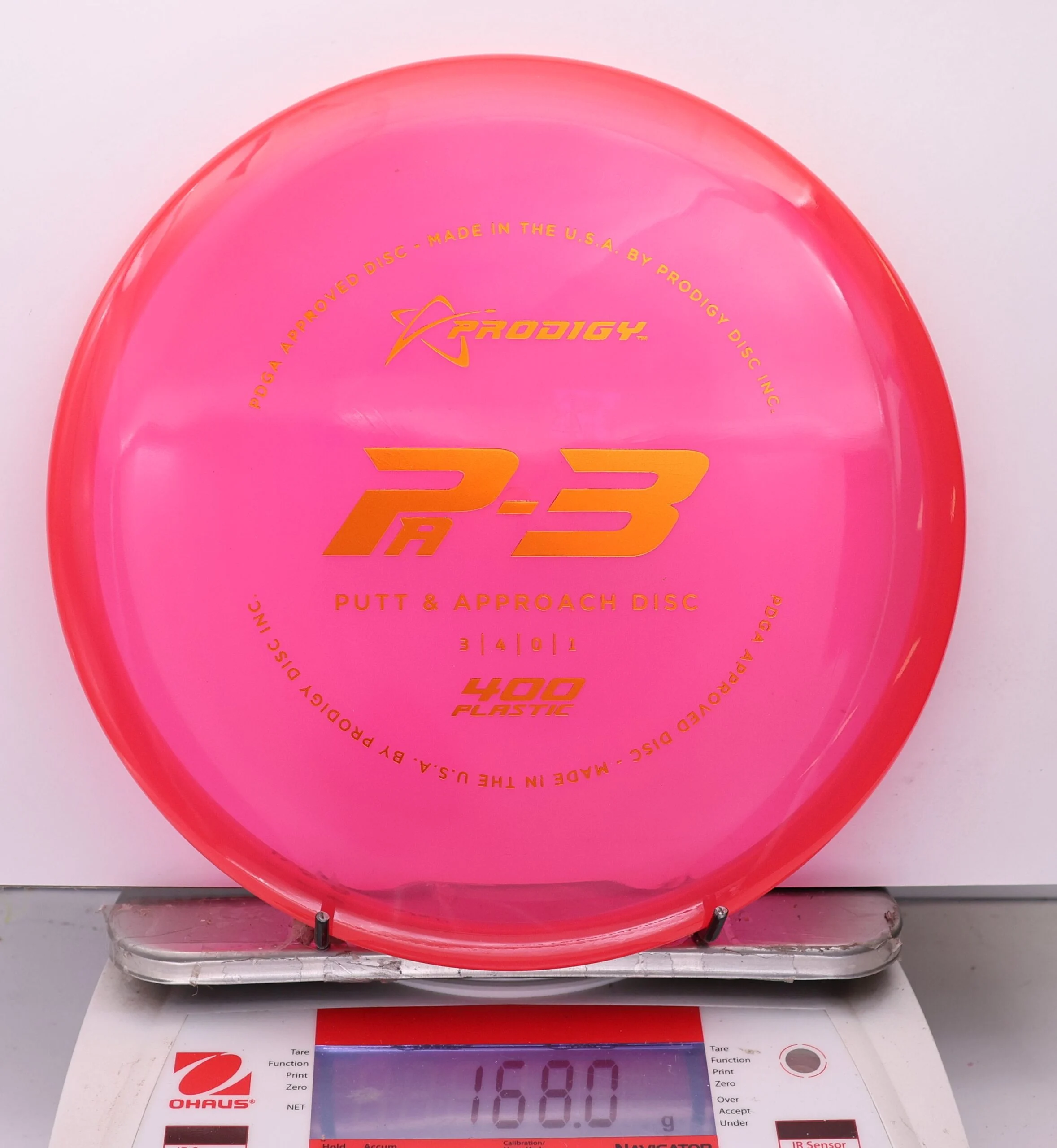 1096600 Prodigy PA3, 400 - #286 RedPink, 168
