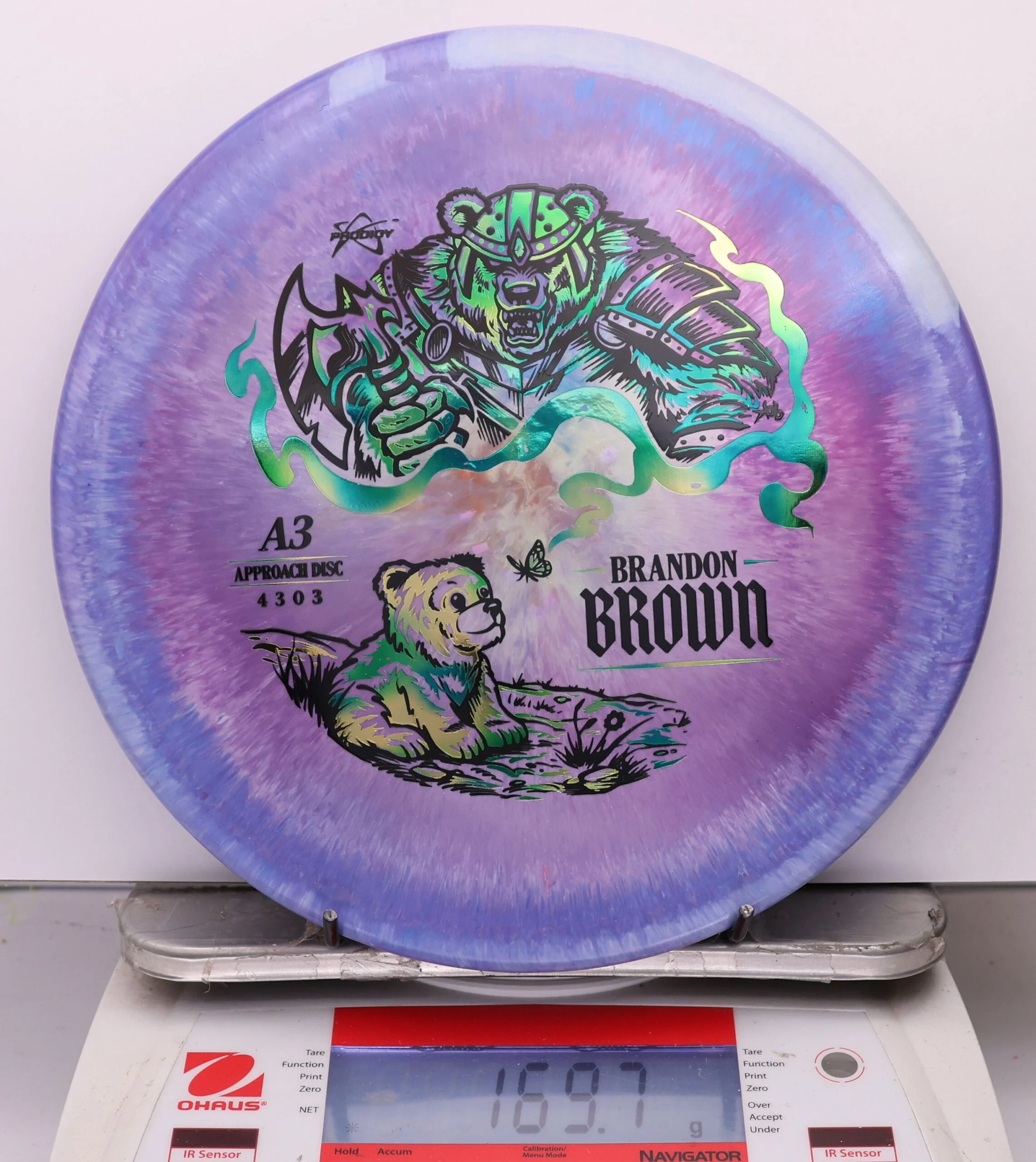 1096749 Prodigy A3, 500 Spectrum Brandon Brown 2026 Signature Series - #280 PurplePink, 170