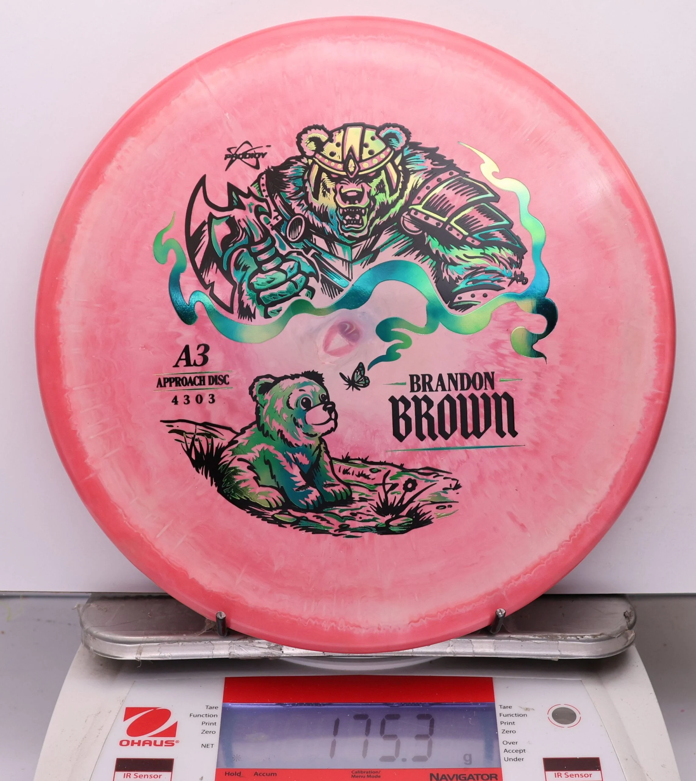 1096753 Prodigy A3, 500 Spectrum Brandon Brown 2026 Signature Series - #284 Coral, 175