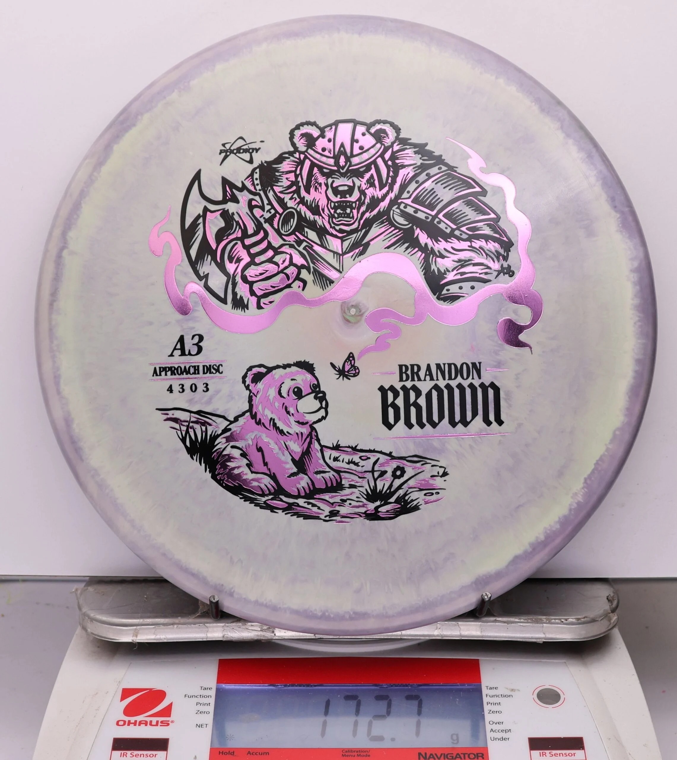 1096762 Prodigy A3, 500 Spectrum Brandon Brown 2026 Signature Series - #288 LtPurpleBeige, 173