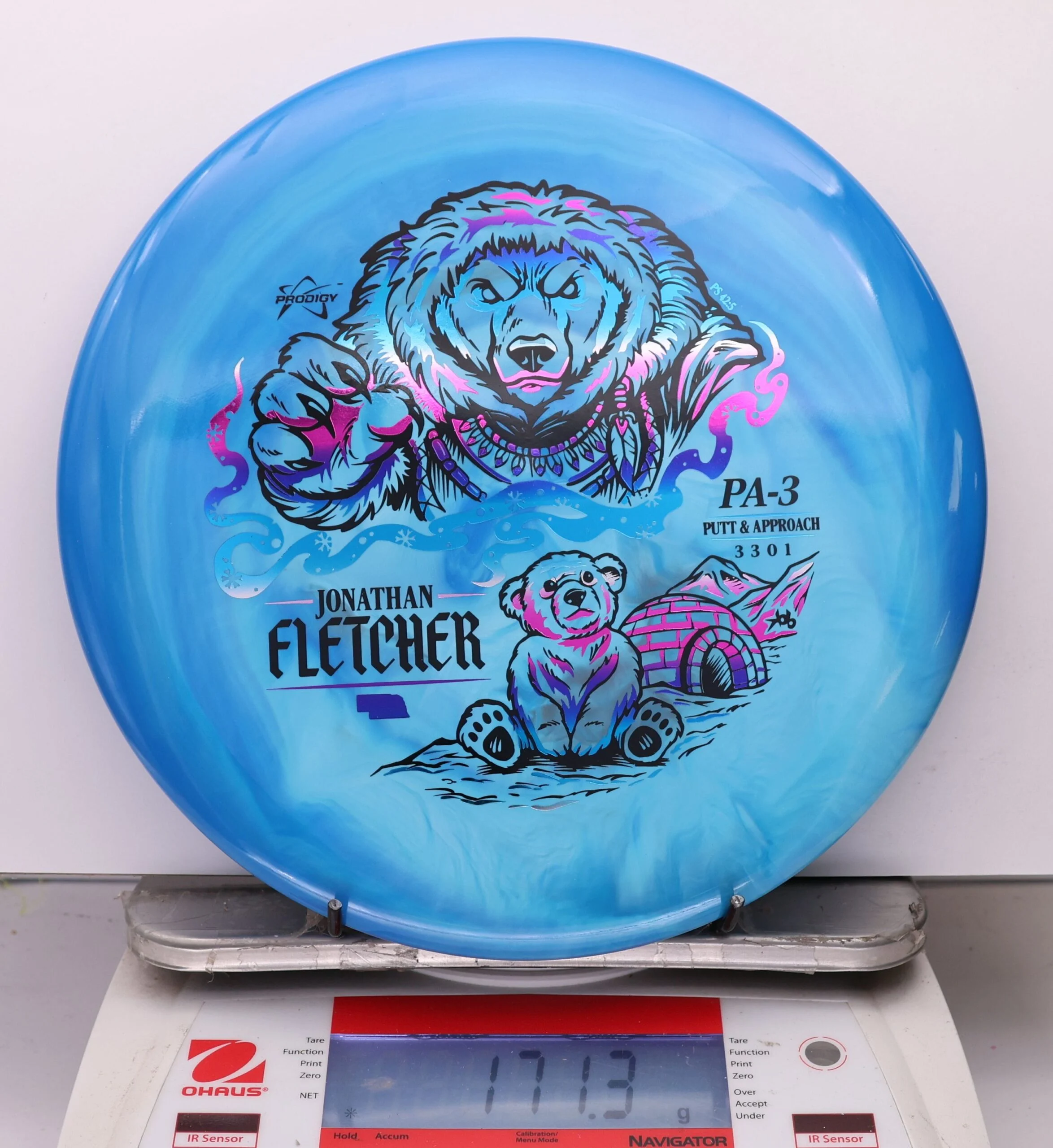1096980 Prodigy PA3, 500 Spectrum Jonathan Fletcher 2026 Signature Series - #283 Blue, 171