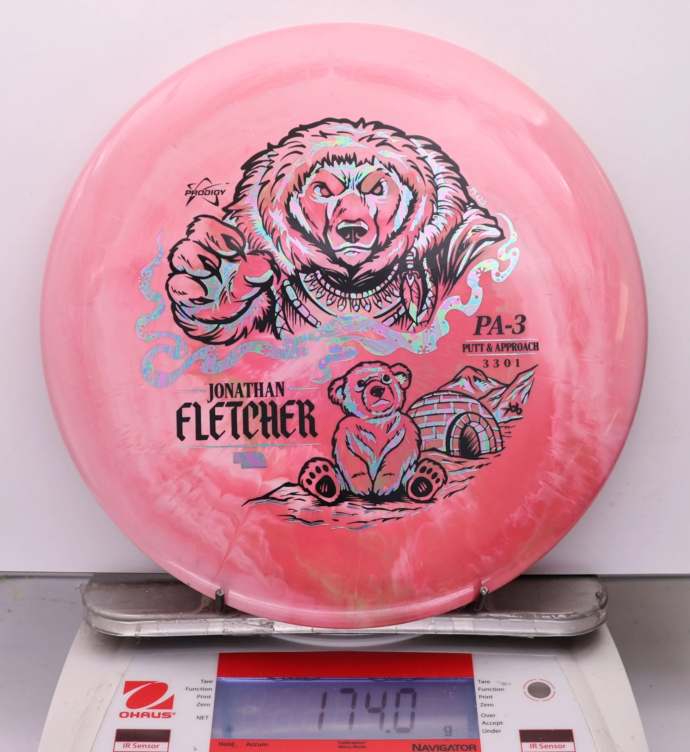 1097016 Prodigy PA3, 500 Spectrum Jonathan Fletcher 2026 Signature Series - #291 PinkOrange, 174