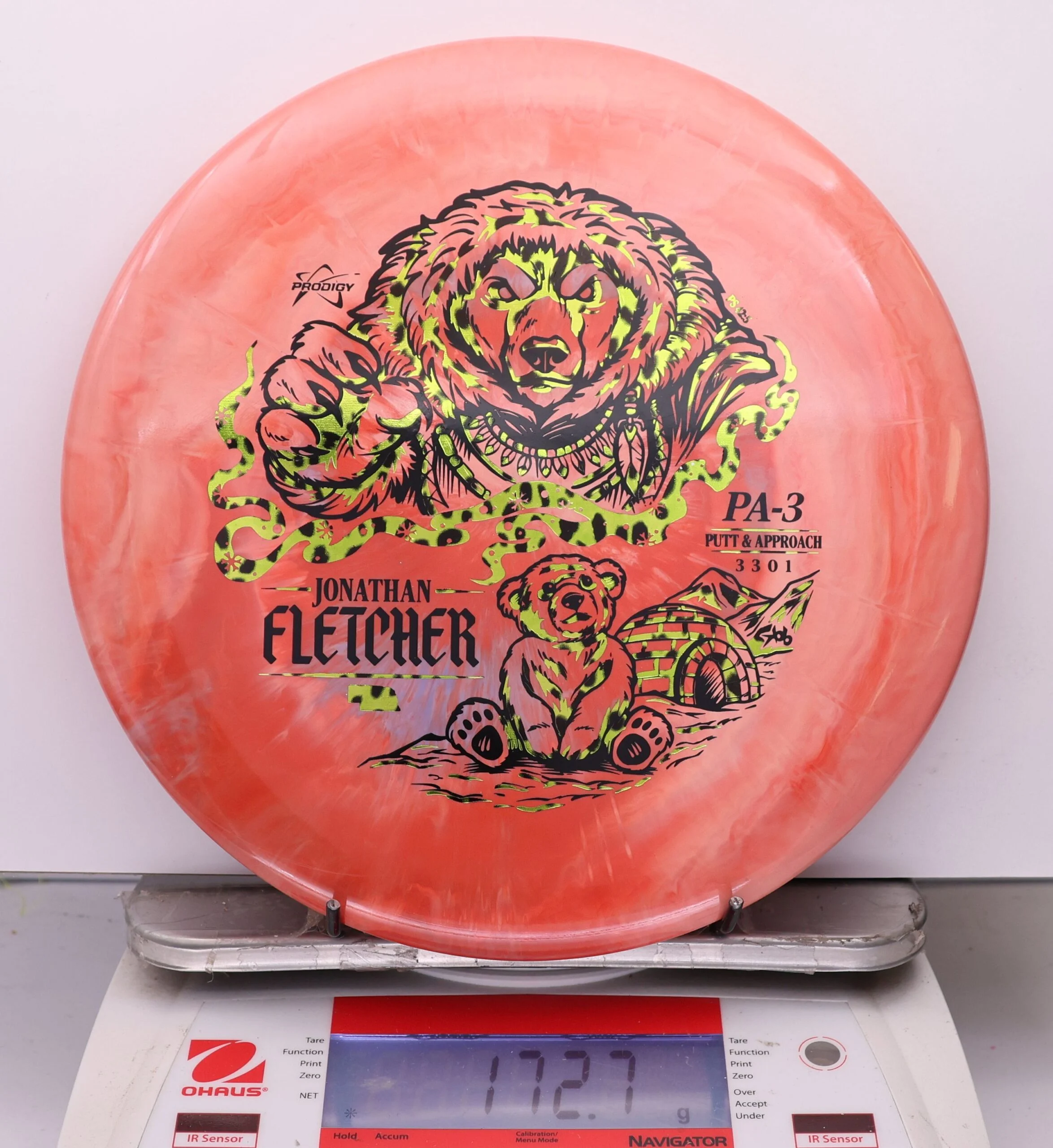 1097017 Prodigy PA3, 500 Spectrum Jonathan Fletcher 2026 Signature Series - #292 Orange, 173