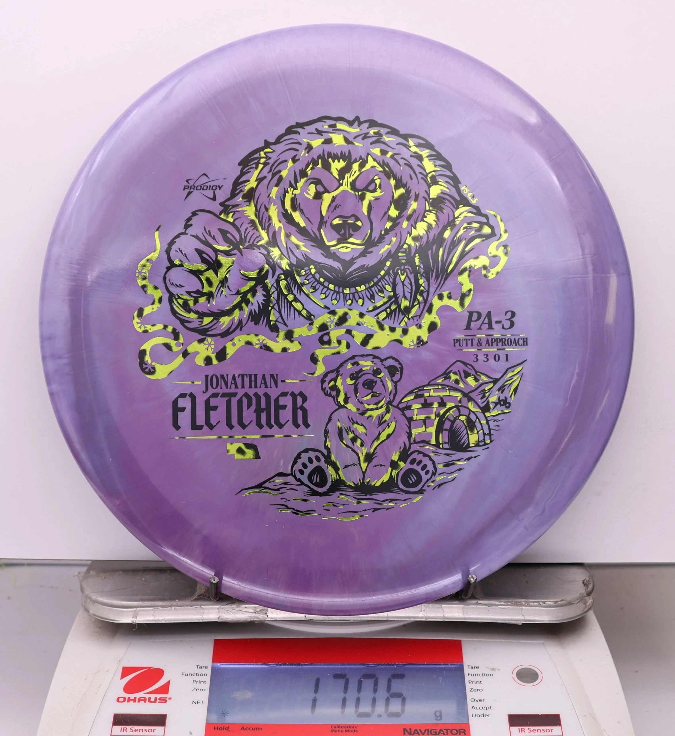 1097018 Prodigy PA3, 500 Spectrum Jonathan Fletcher 2026 Signature Series - #293 Purple, 171