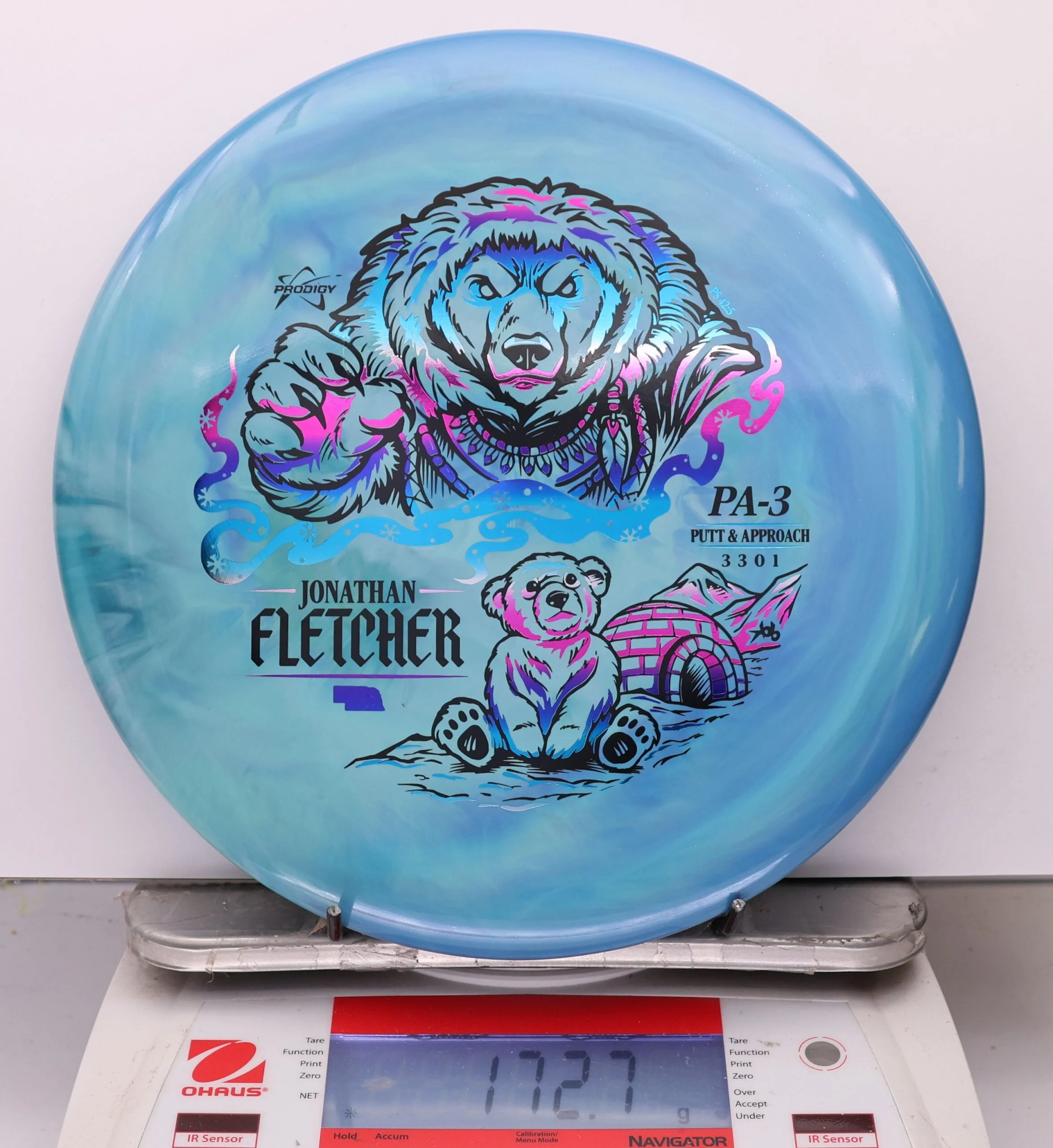 1097019 Prodigy PA3, 500 Spectrum Jonathan Fletcher 2026 Signature Series - #294 Blue, 173