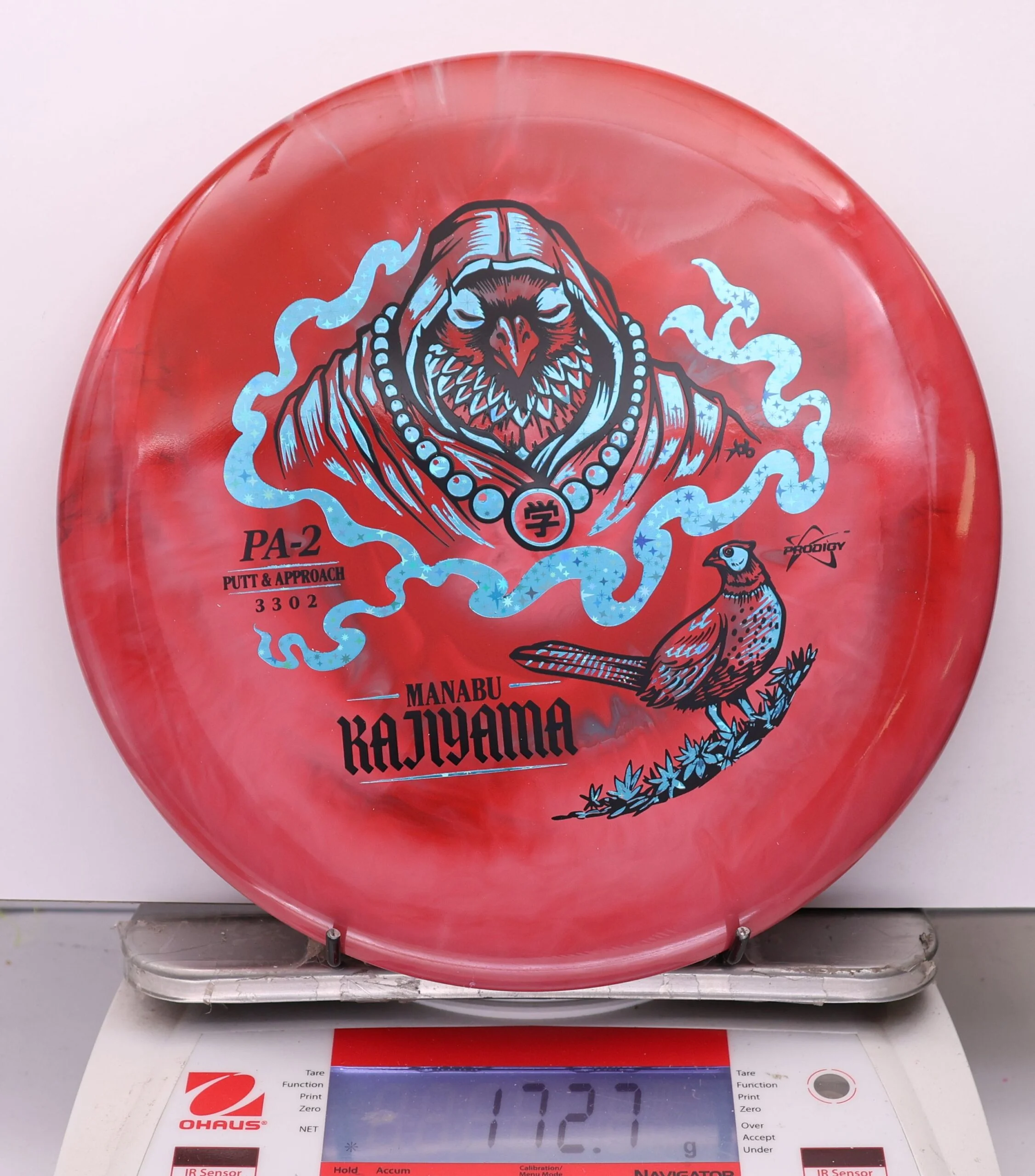 1097094 Prodigy PA2, 500 Spectrum Manabu Kajiyama 2026 Signature Series - #293 Red, 173