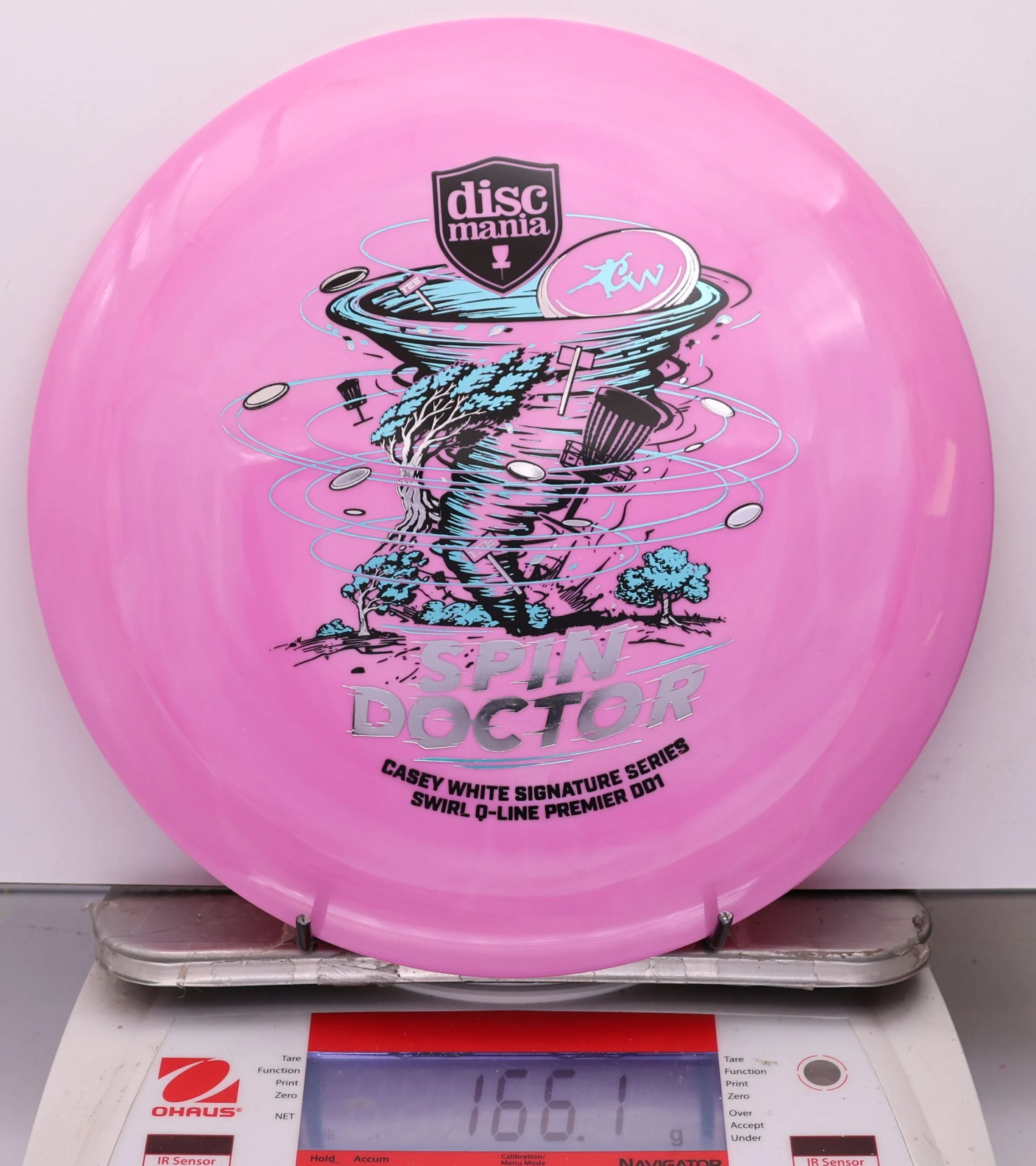 1097759 Swirl Q-Line Premier DD1, Spin Doctor - Casey White 2026 Signature Series - #92 Pink, 166