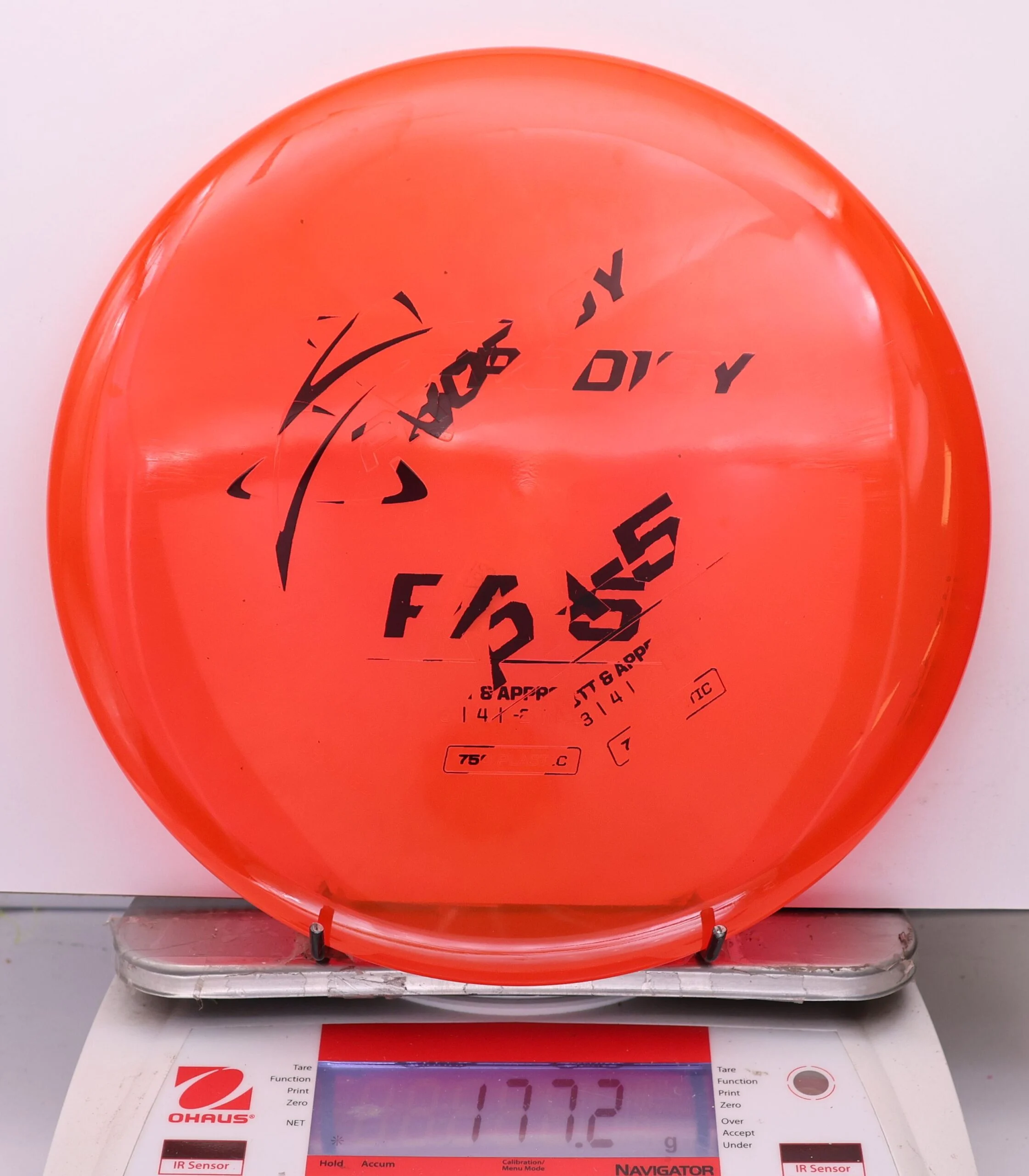 1097919 X-Out Prodigy PA5, 750 - #283 Red, 177