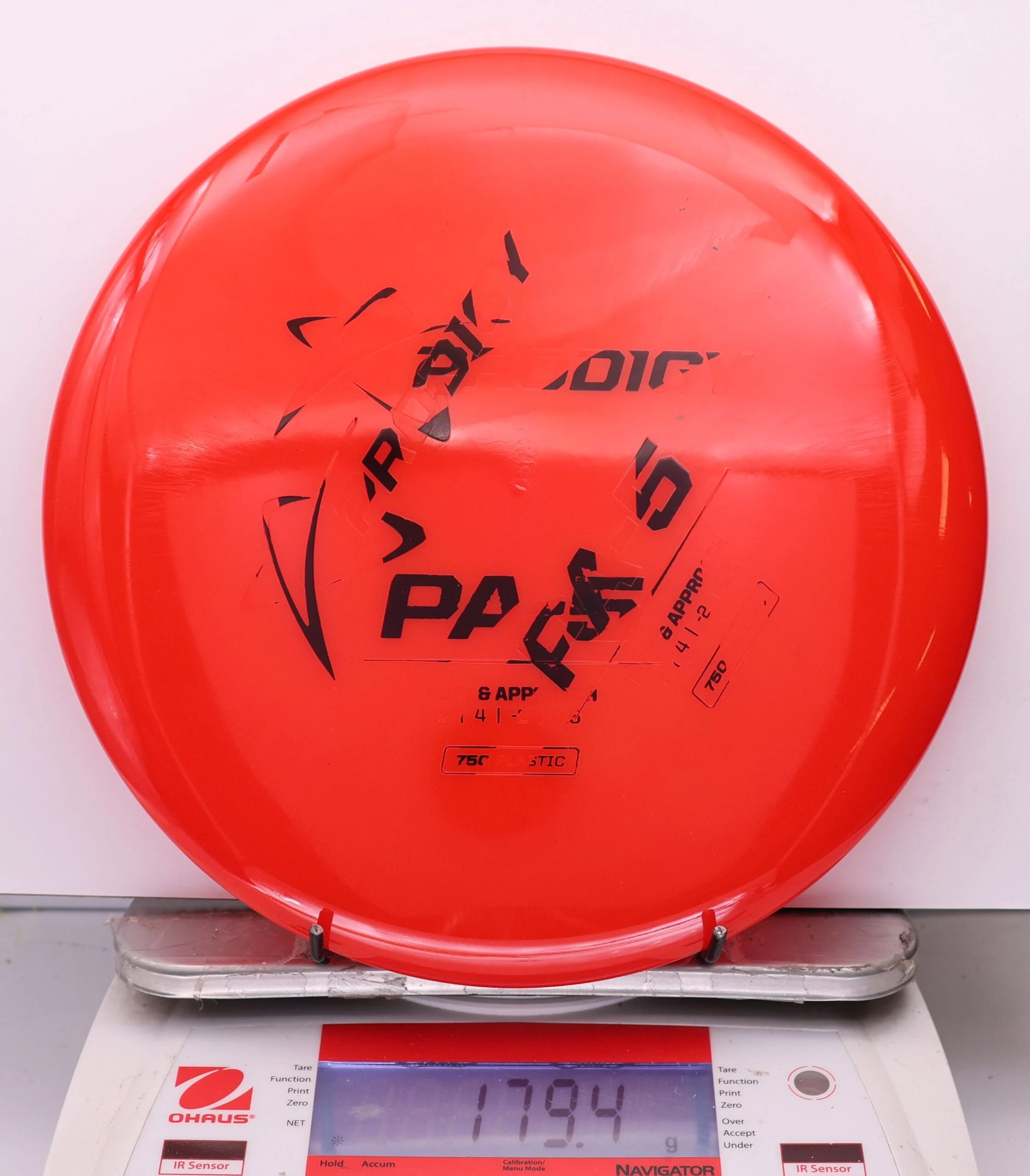 1097921 X-Out Prodigy PA5, 750 - #285 Red, 179