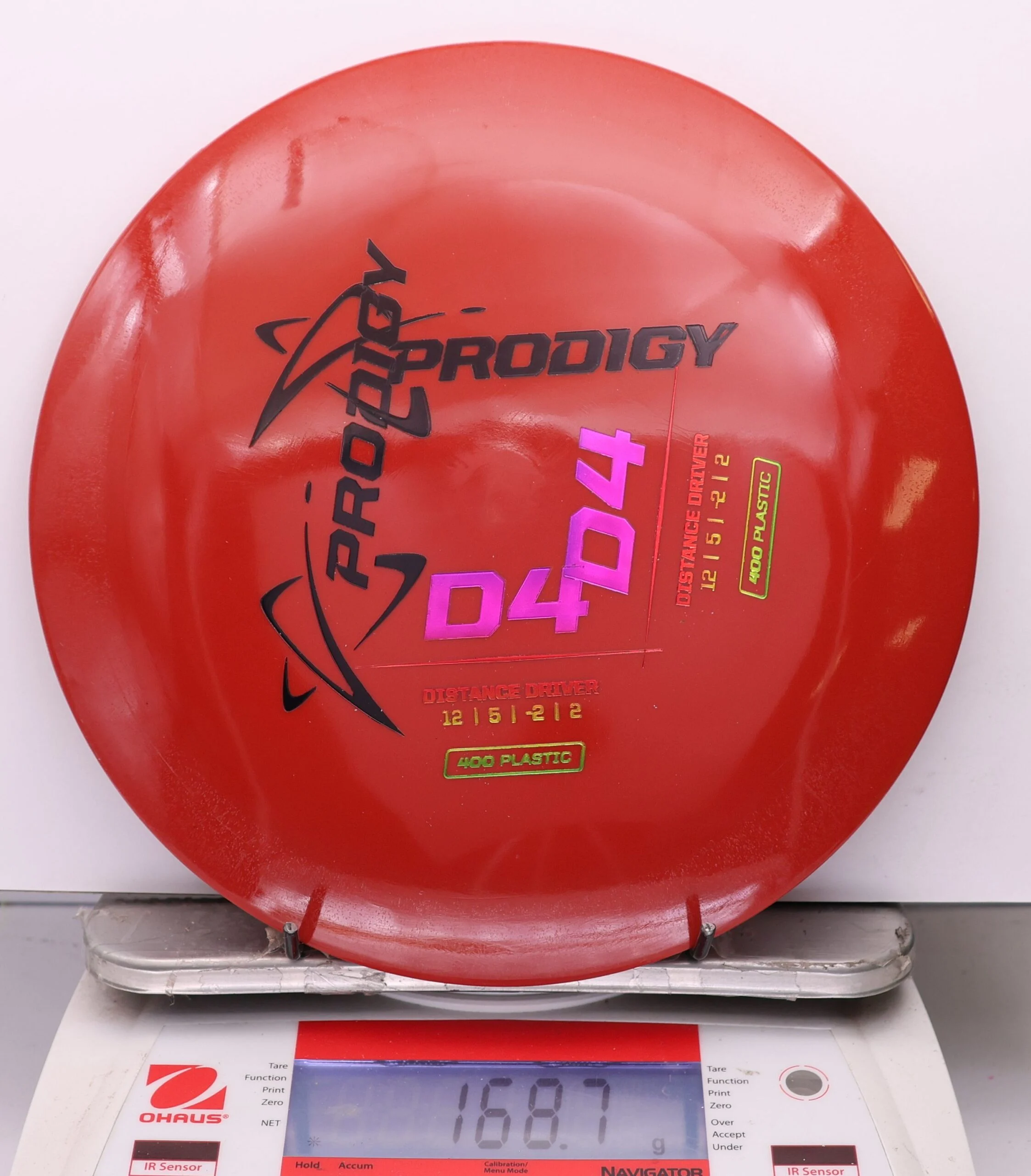 1098207 X-Out Prodigy D4, 400 - #295 Red, 169