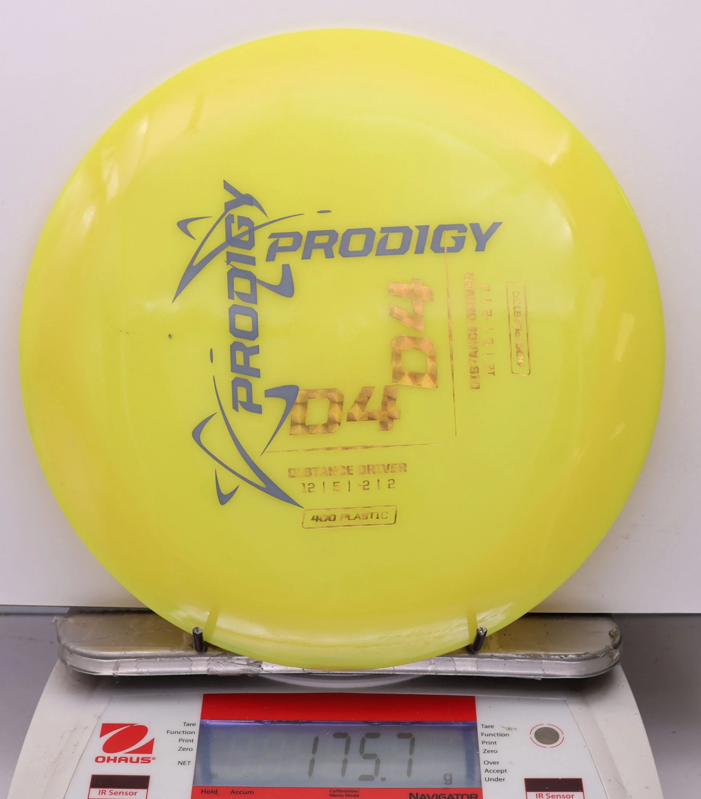 1098259 X-Out Prodigy D4, 400 - #301 Yellow, 176