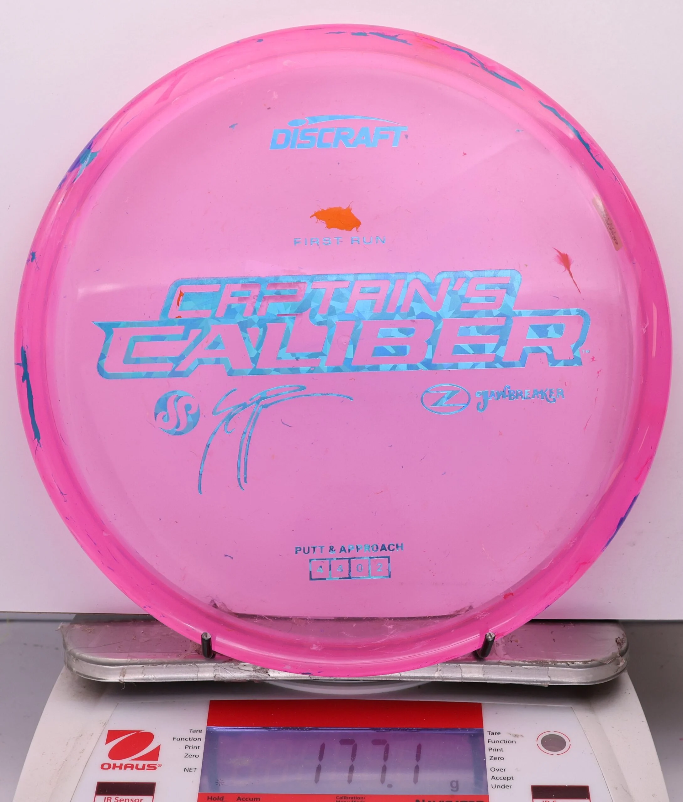 1099150 Z Jawbreaker Captain's Caliber, First Run - Seppo Paju - #09 Pink, 177