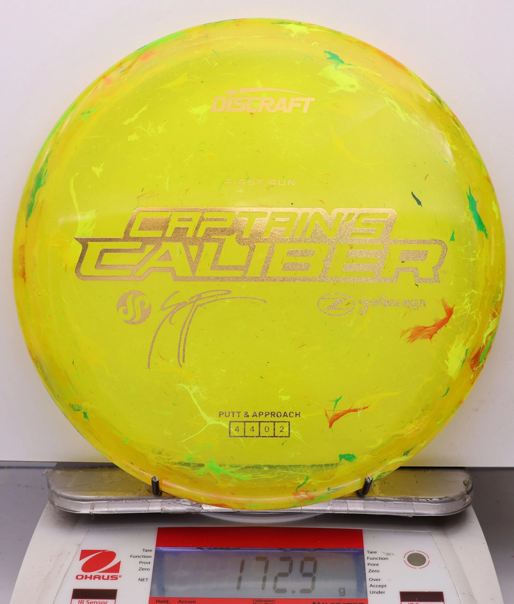 1099231 Z Jawbreaker Captain's Caliber, First Run - Seppo Paju - #20 NYellow, 173
