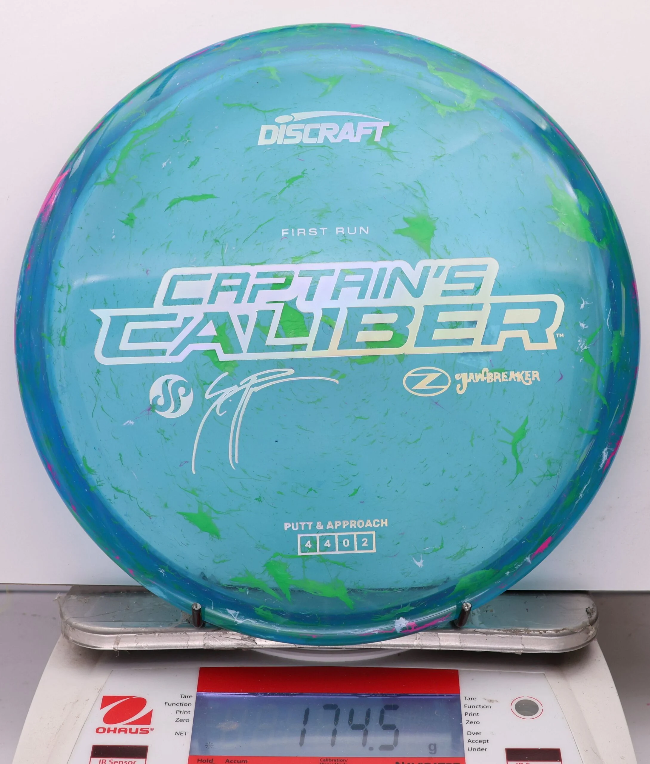 1099311 Z Jawbreaker Captain's Caliber, First Run - Seppo Paju - #30 Blue, 175