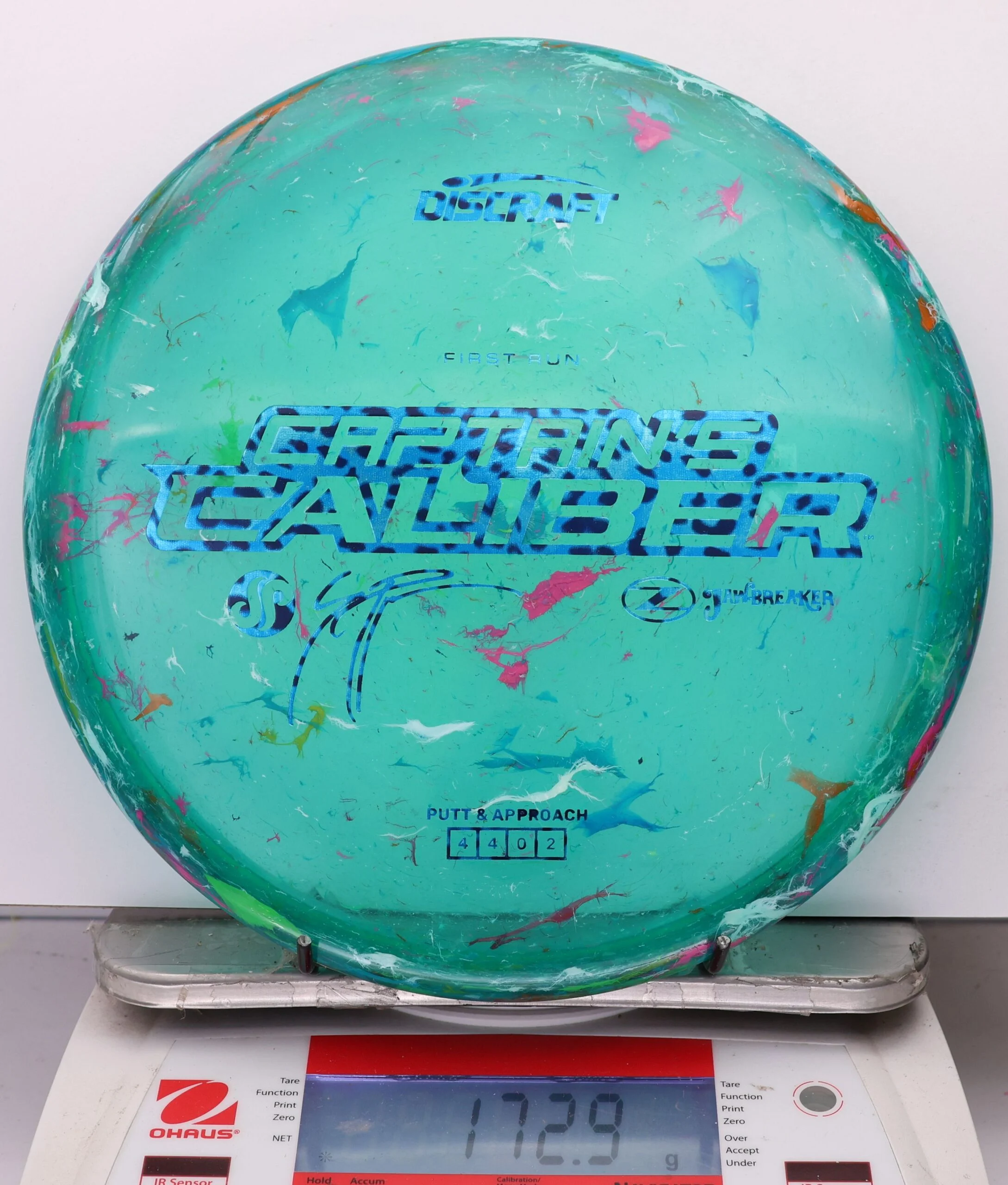 1099349 Z Jawbreaker Captain's Caliber, First Run - Seppo Paju - #33 TealGreen, 173