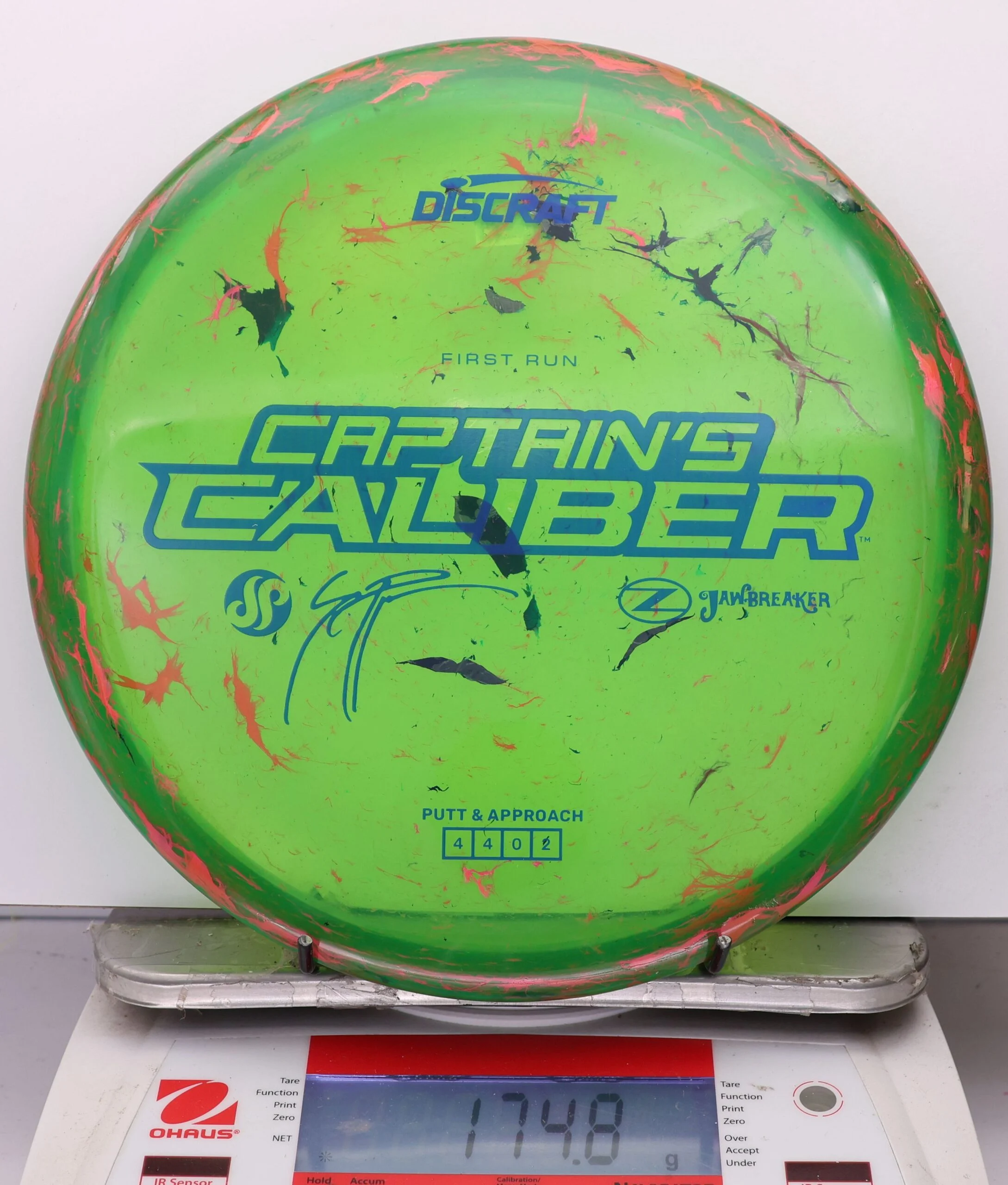 1099350 Z Jawbreaker Captain's Caliber, First Run - Seppo Paju - #34 Green, 175