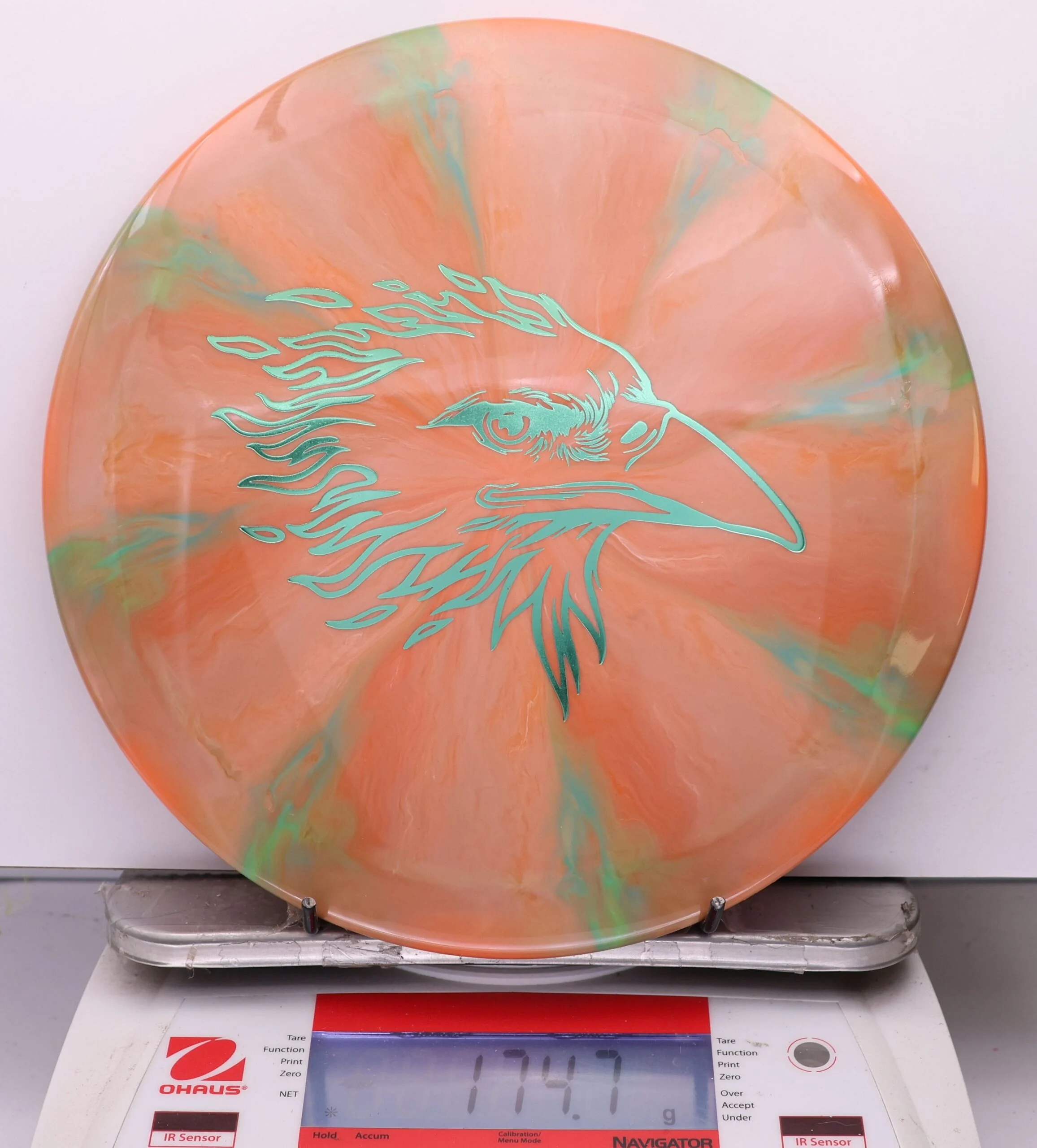 1099950 Swirly Apex Phoenix, Special Stamps - #01 OrangeGreen, 175