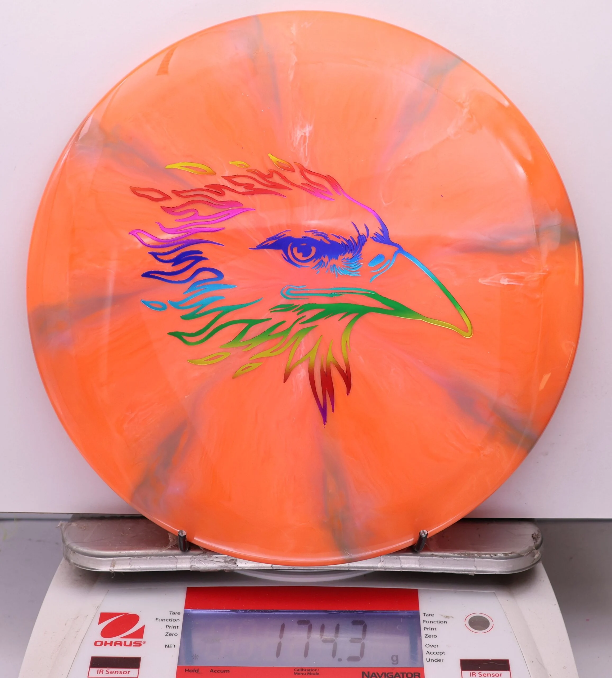1099962 Swirly Apex Phoenix, Special Stamps - #03 OrangePink, 174