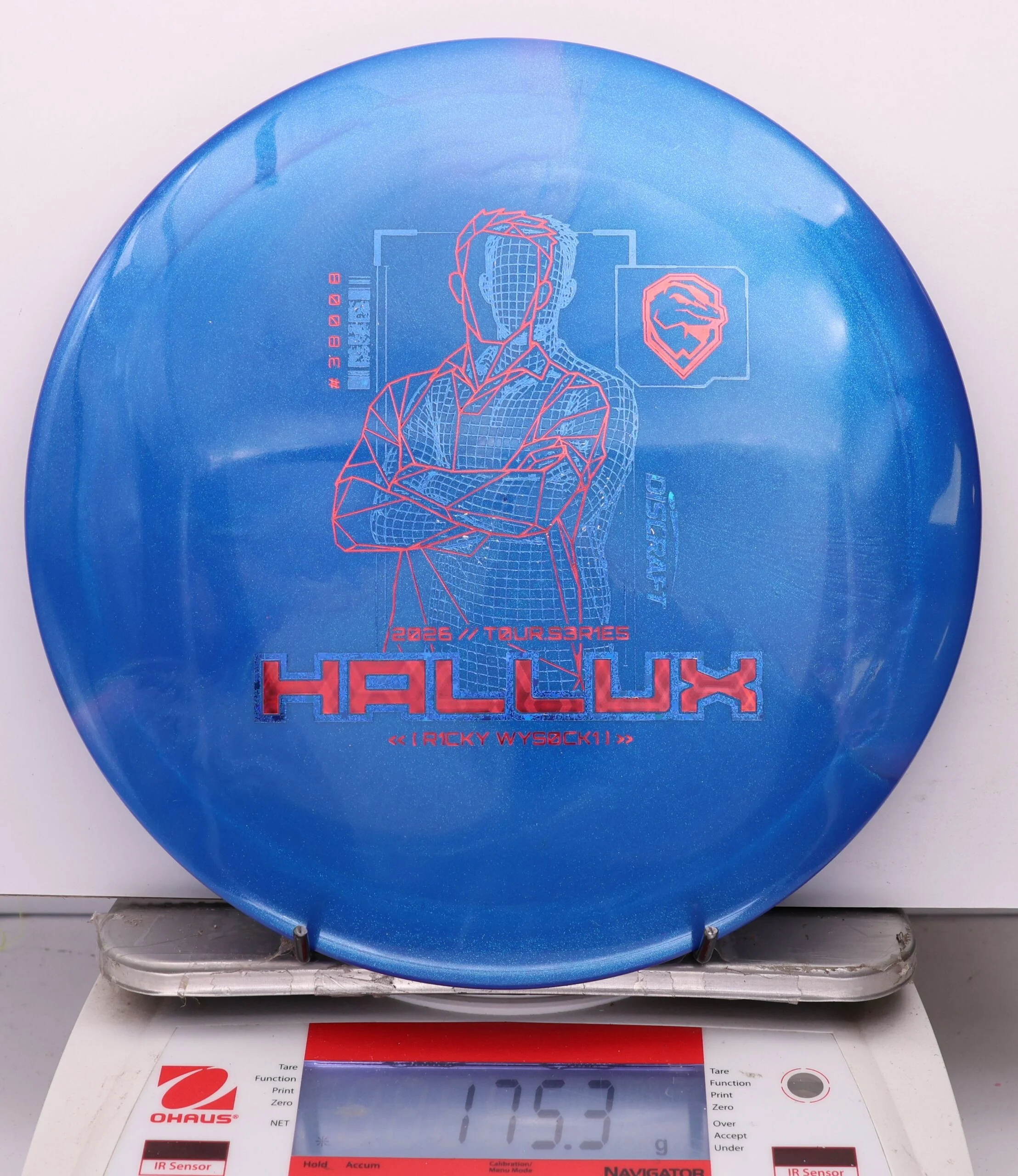 1101475 Big Z Titanium Hallux, Ricky Wysocki 2026 Tour Series V2 - #04 Blue, 175