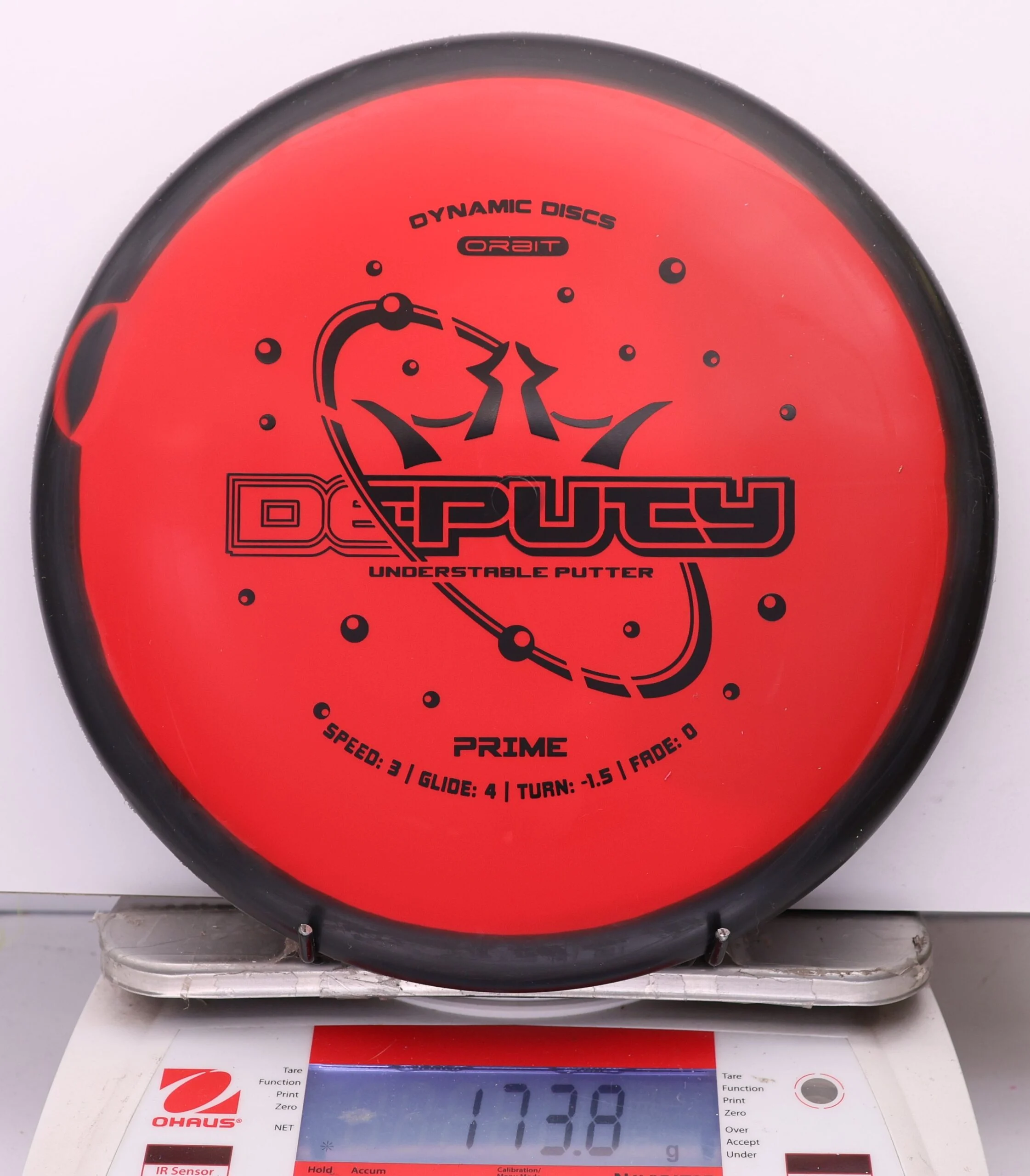 1100489 Prime Orbit Deputy - #08 Black-Red, 174