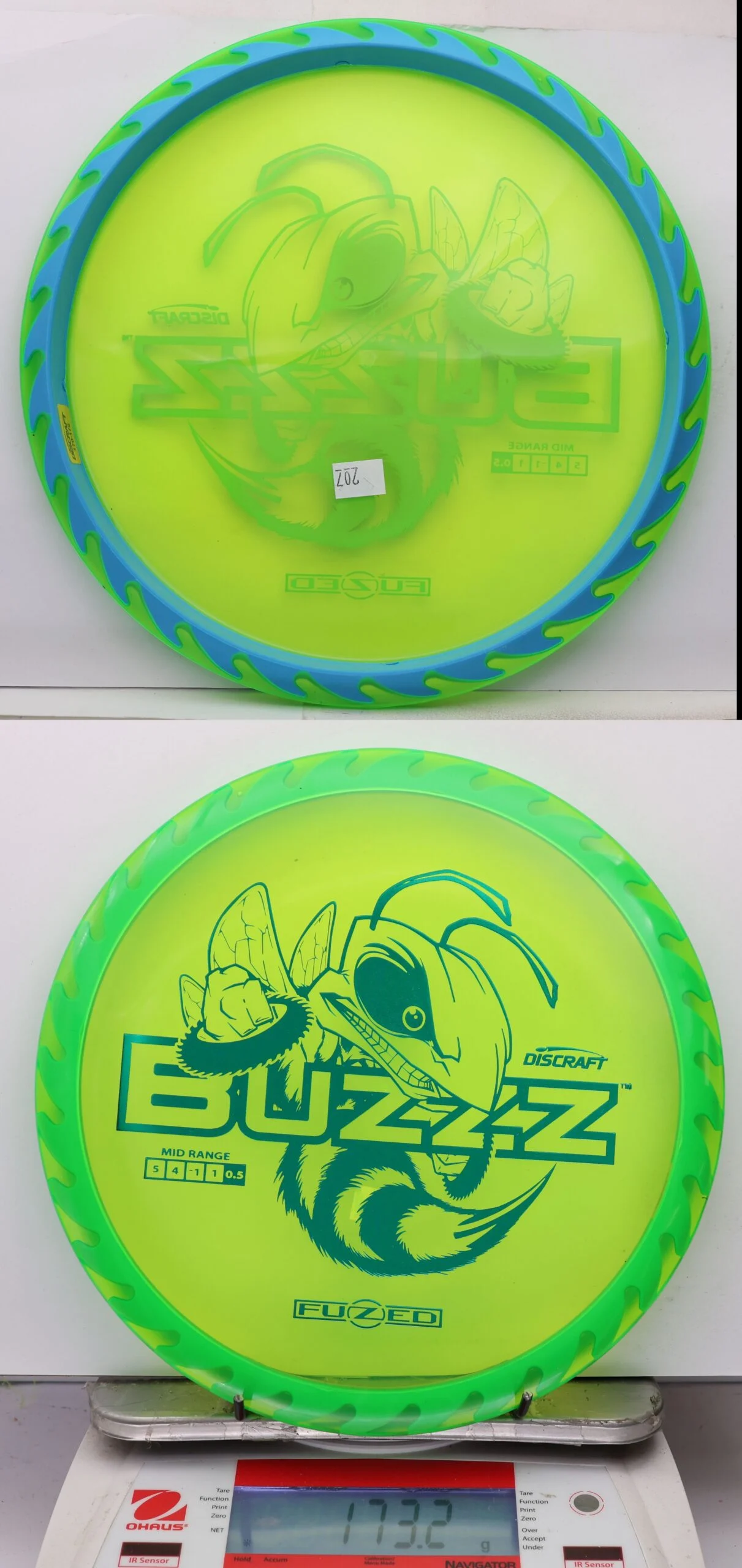 1100912 FuZed Line Buzzz, Buzzzsaw - #207 NGreen-Blue, 173