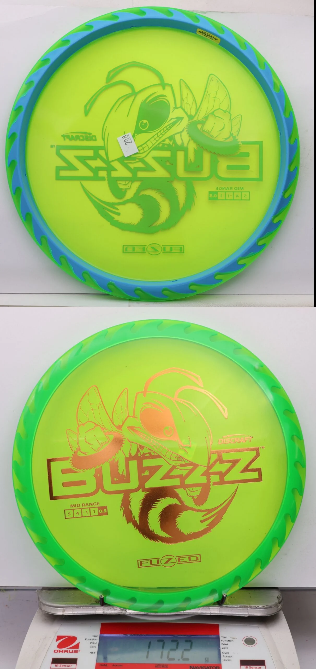 1100913 FuZed Line Buzzz, Buzzzsaw - #208 NGreen-Blue, 172