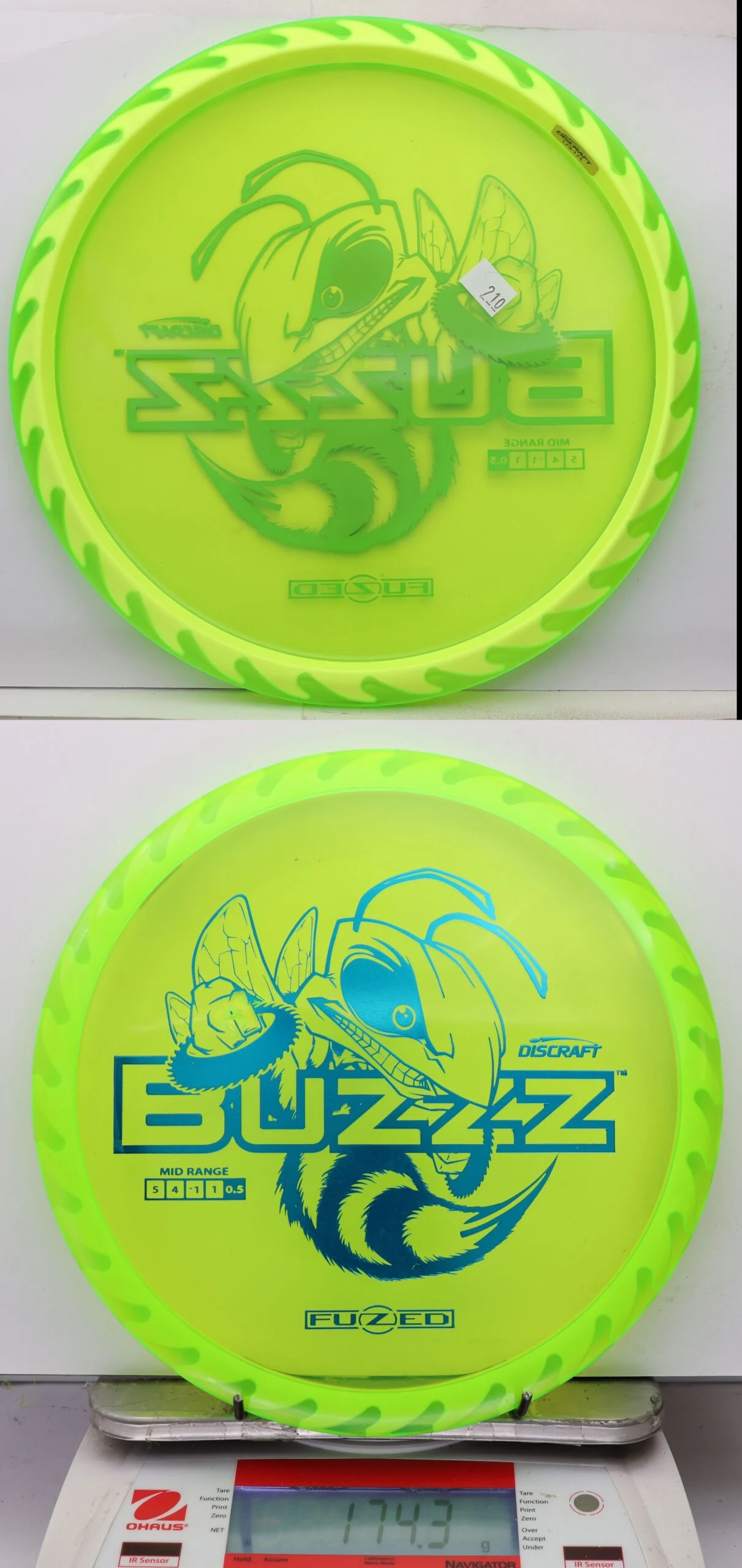 1100941 FuZed Line Buzzz, Buzzzsaw - #210 NGrellow-NYellow, 174
