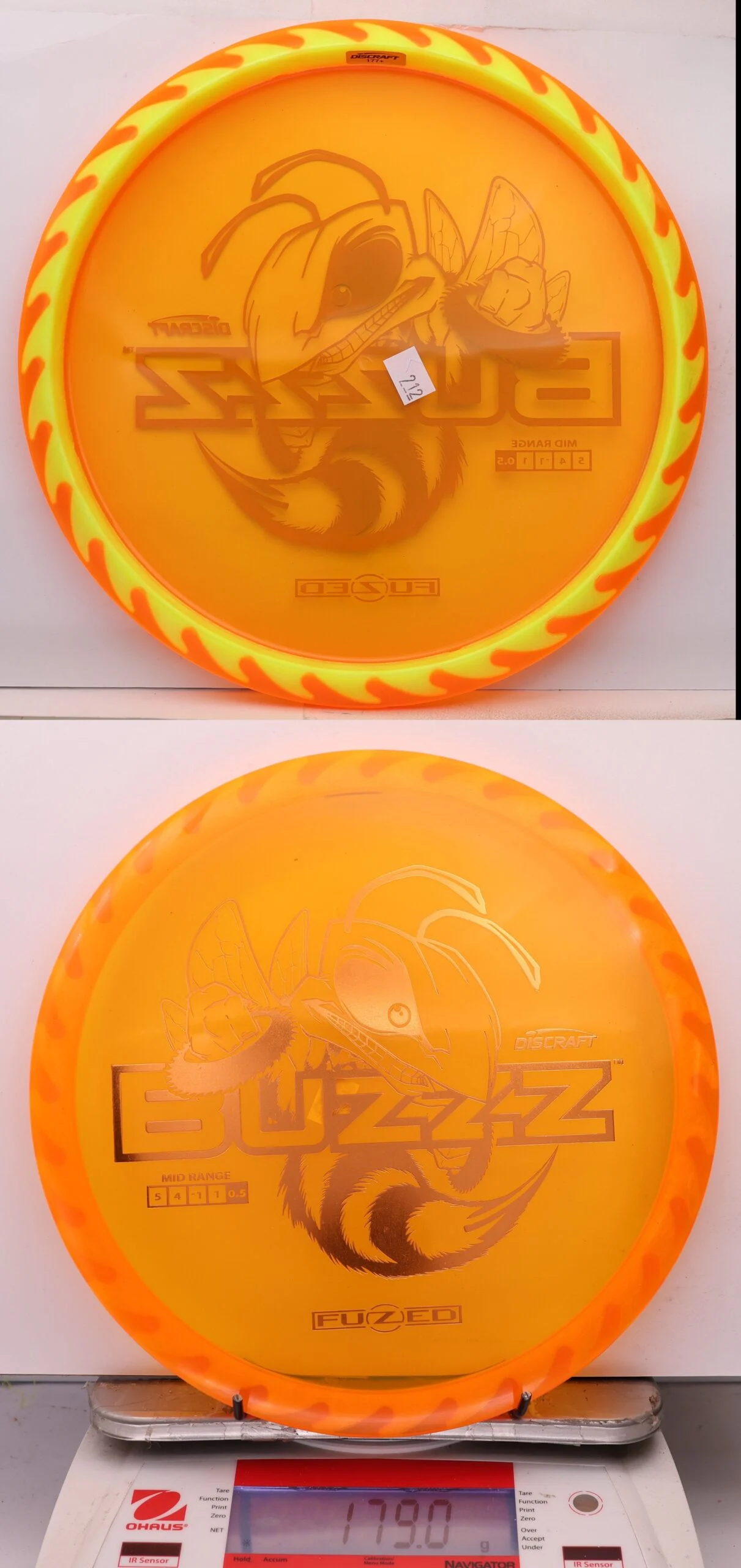1100943 FuZed Line Buzzz, Buzzzsaw - #212 Orange-Yellow, 179