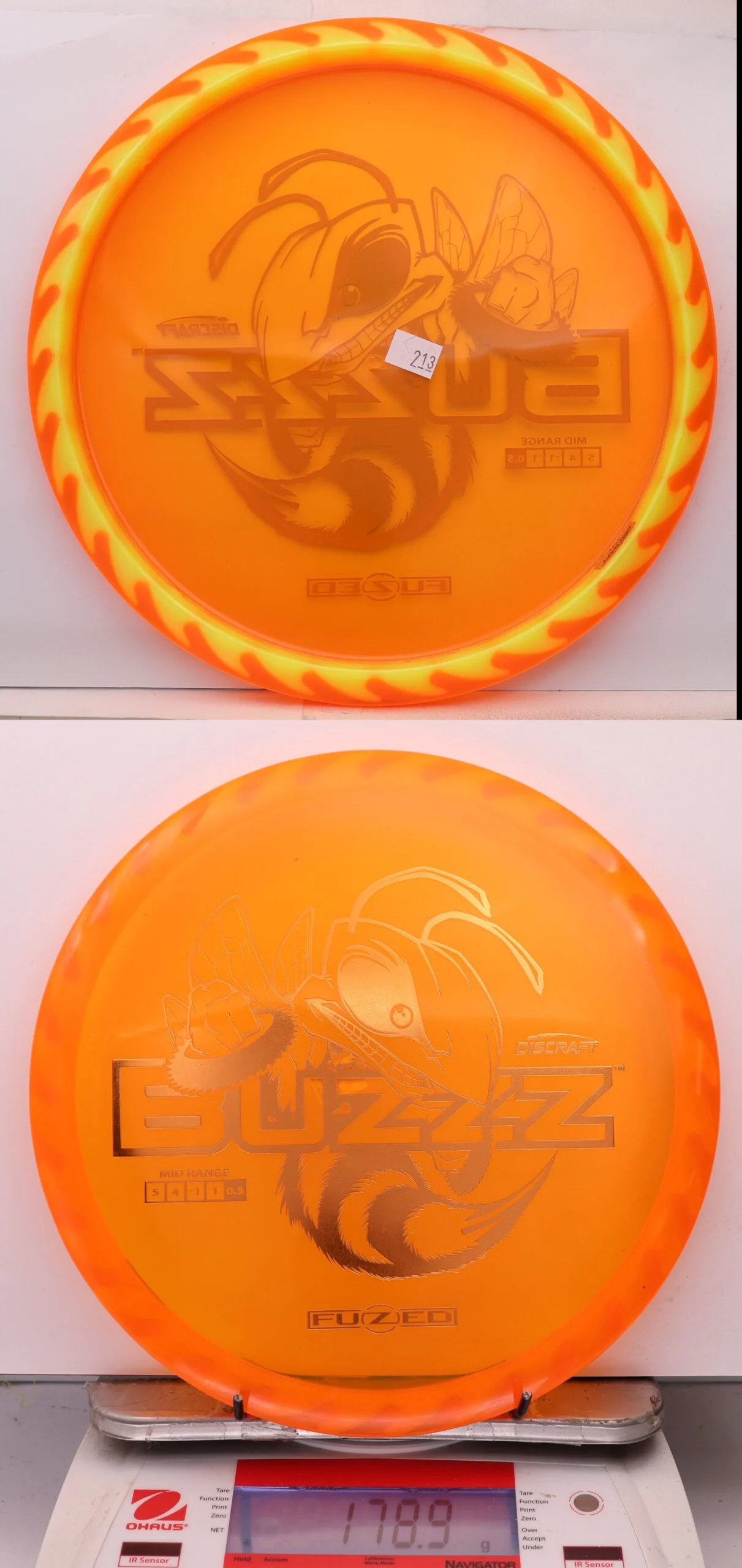1100944 FuZed Line Buzzz, Buzzzsaw - #213 Orange-Yellow, 179