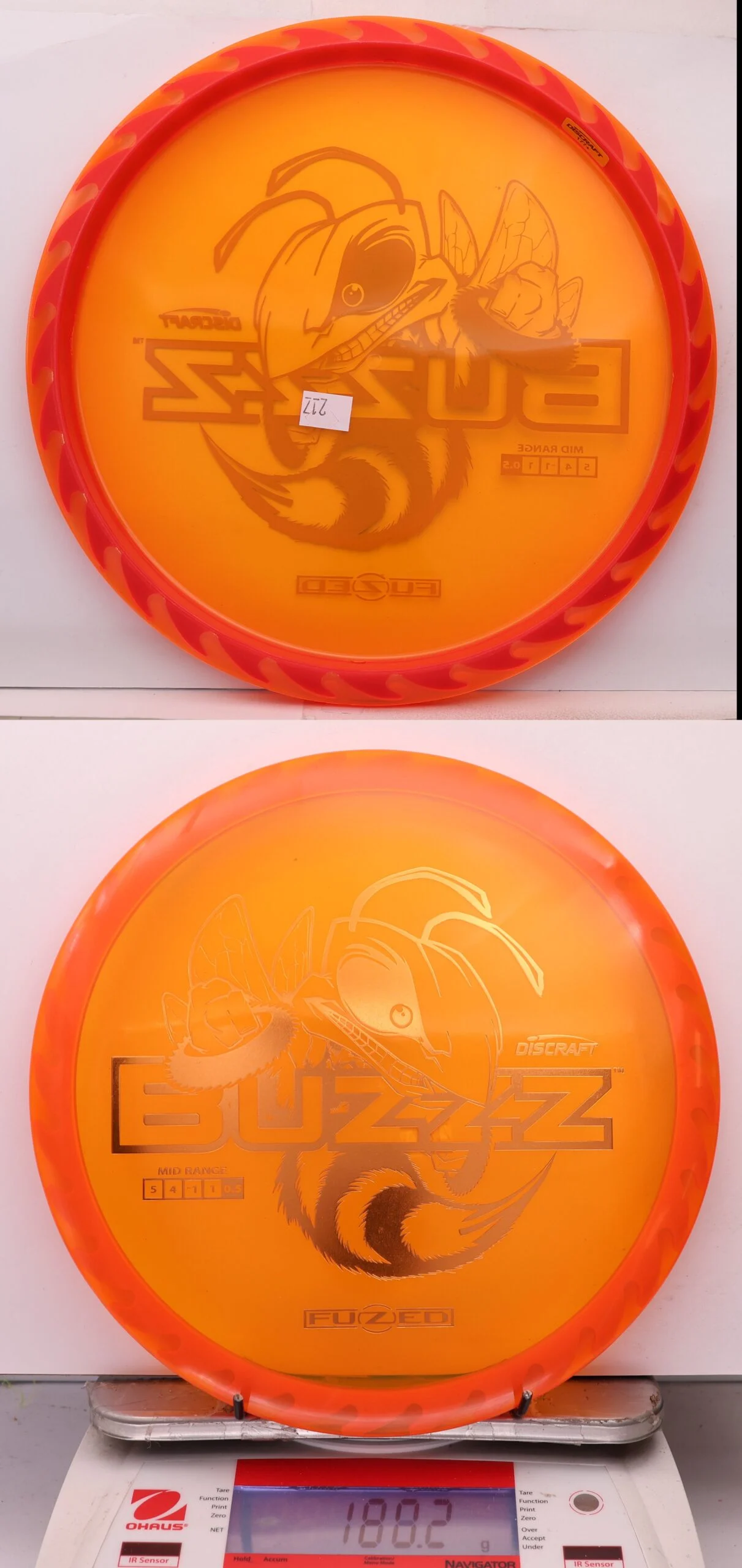 1100974 FuZed Line Buzzz, Buzzzsaw - #217 Orange-Red, 179