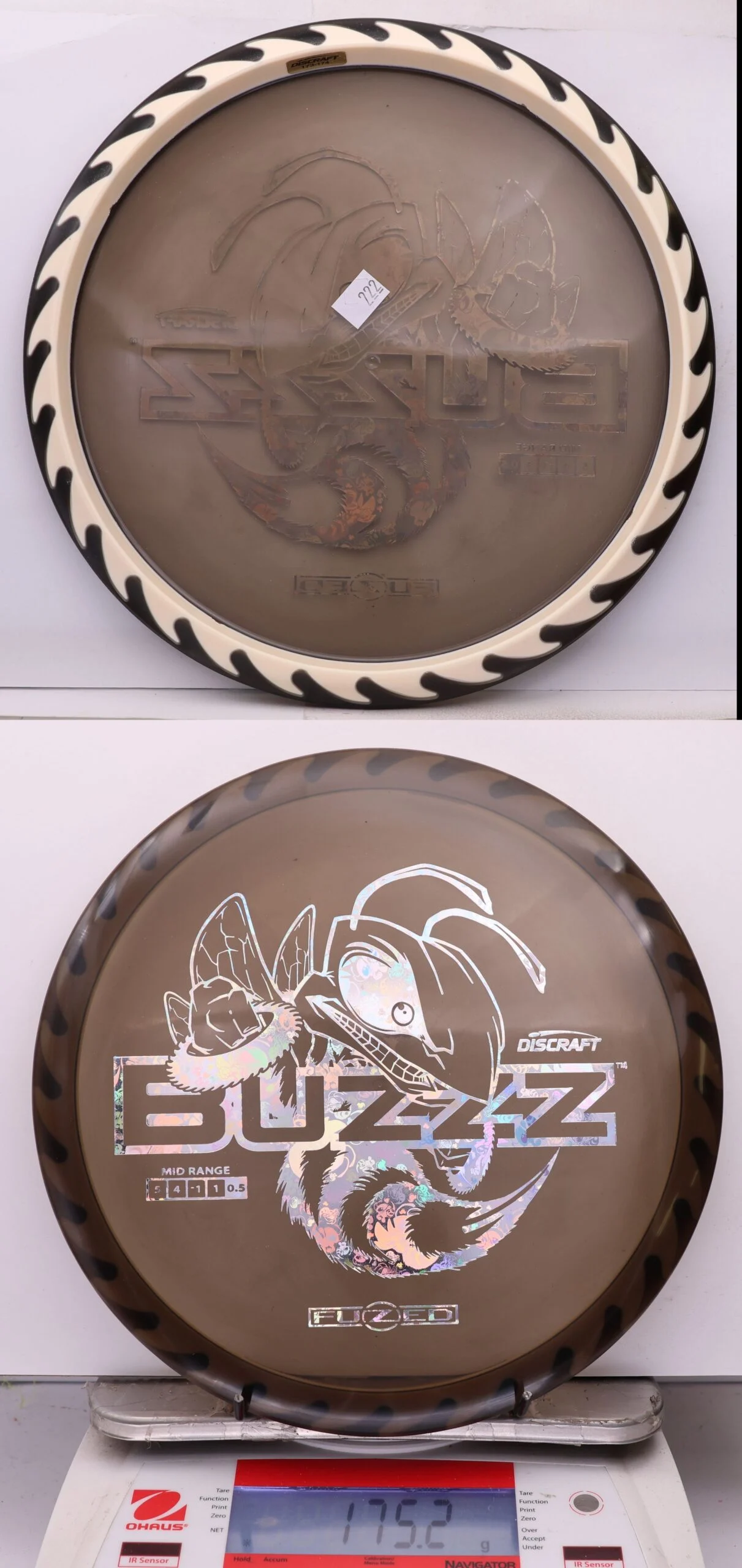 1101005 FuZed Line Buzzz, Buzzzsaw - #222 DarkGray-White, 175
