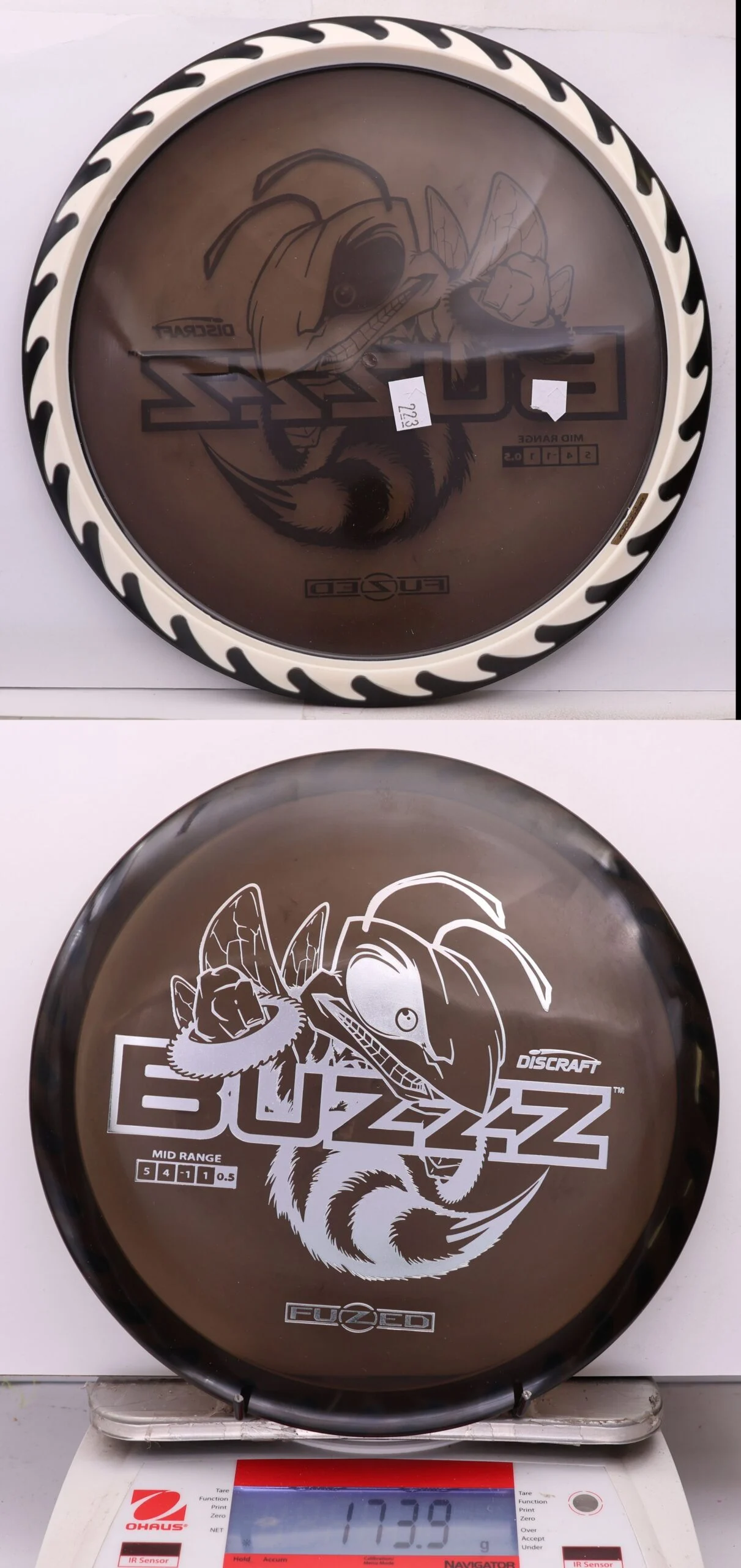 1101006 FuZed Line Buzzz, Buzzzsaw - #223 DarkGray-White, 174