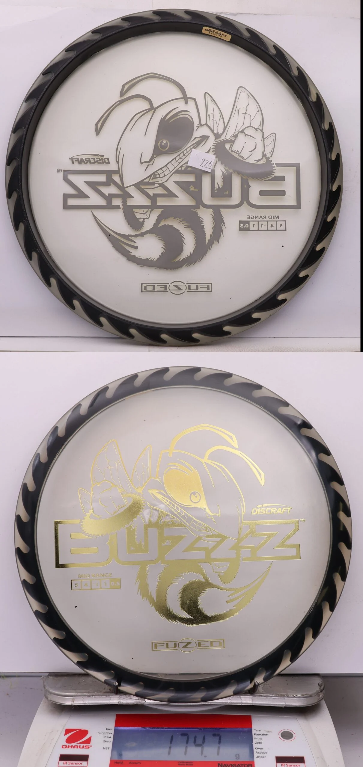 1101035 FuZed Line Buzzz, Buzzzsaw - #226 Clear-Black, 175