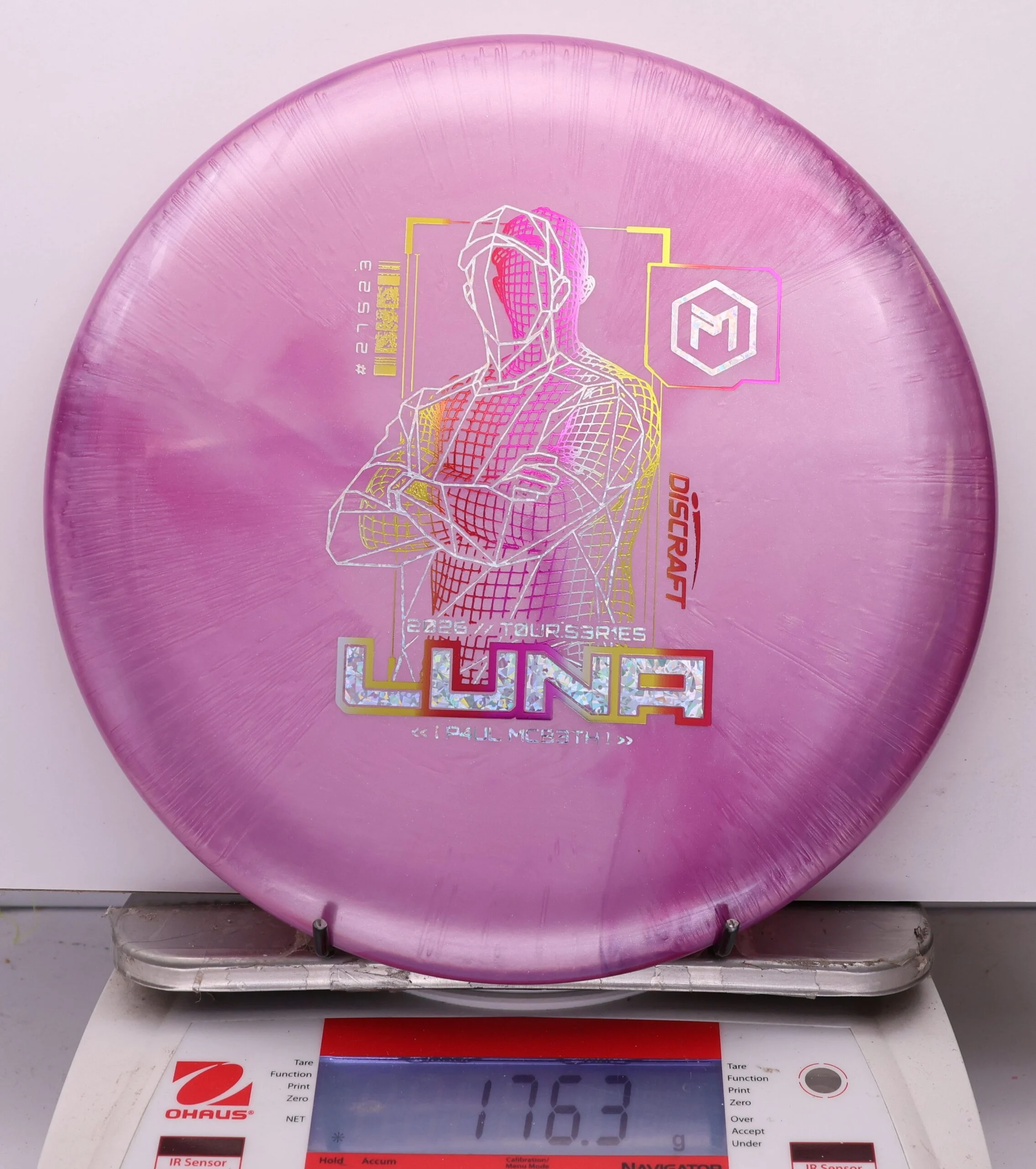 1101130 Big Z Titanium Luna, Paul McBeth 2026 Tour Series V2 - #02 Magenta, 176