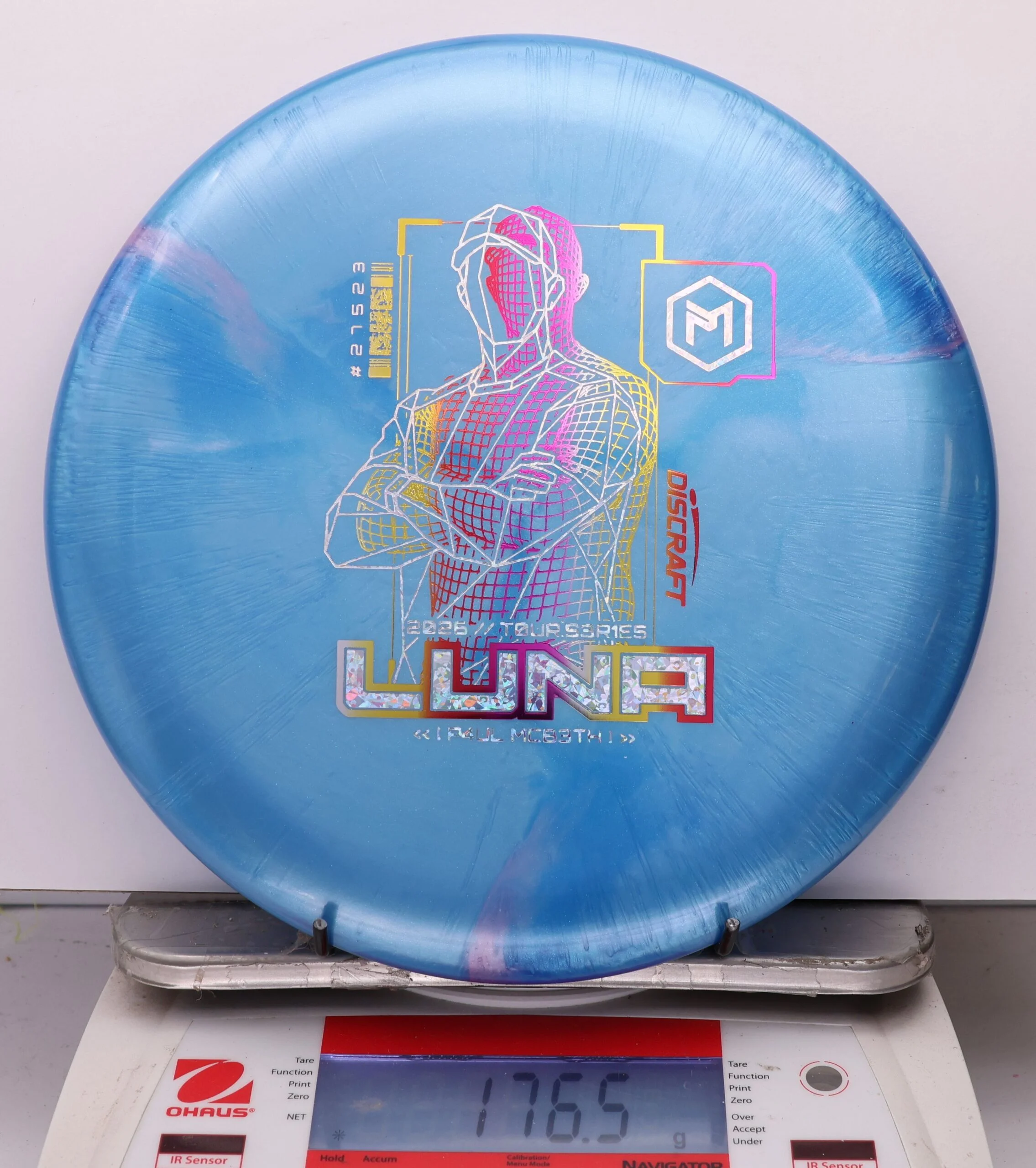 1101167 Big Z Titanium Luna, Paul McBeth 2026 Tour Series V2 - #10 Blue, 177