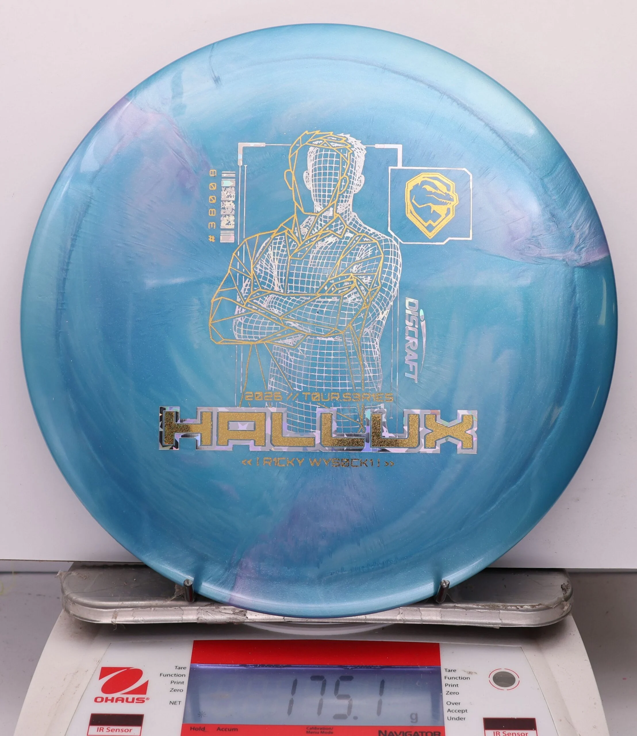1101476 Big Z Titanium Hallux, Ricky Wysocki 2026 Tour Series V2 - #05 Blue, 175