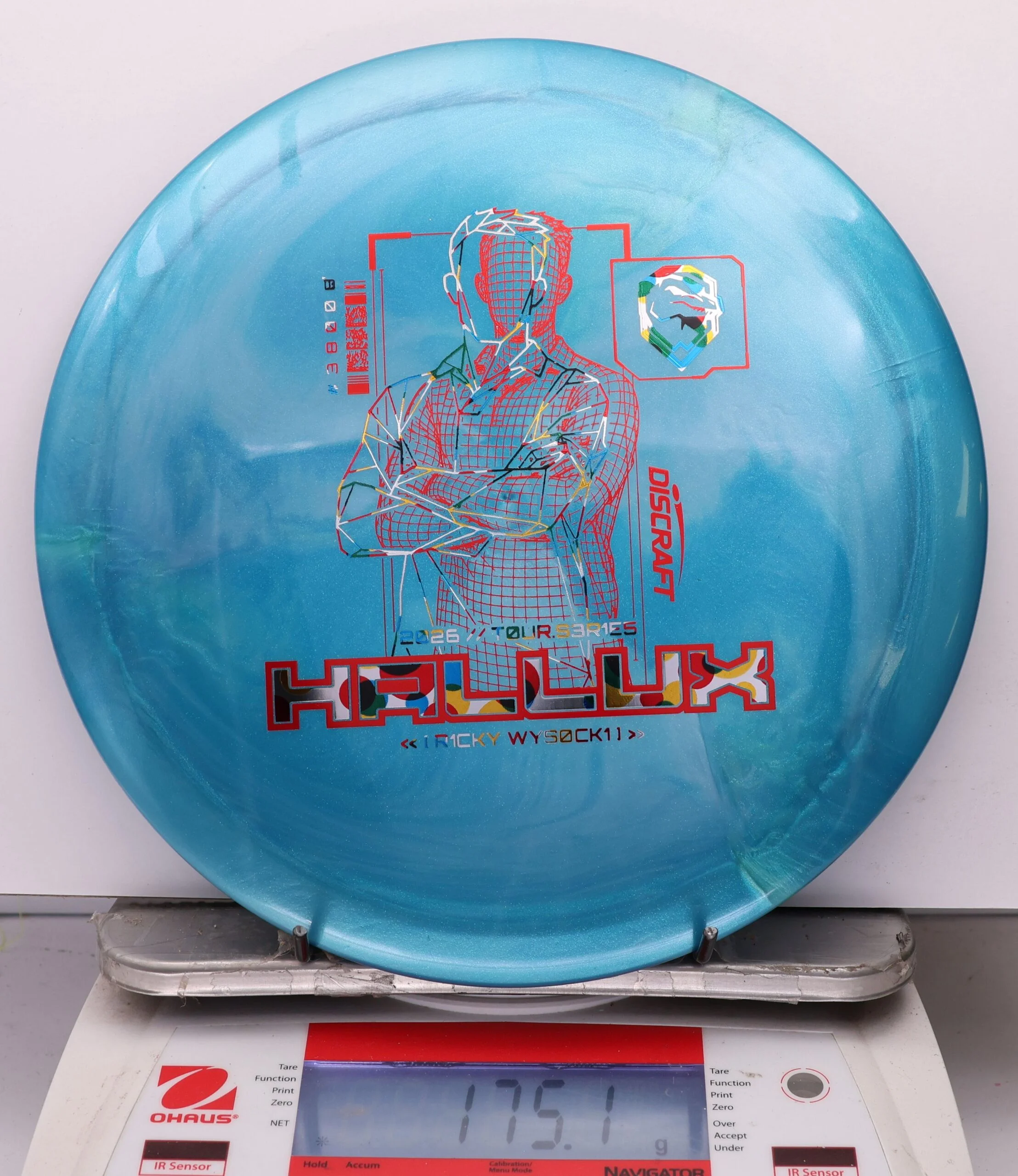 1101477 Big Z Titanium Hallux, Ricky Wysocki 2026 Tour Series V2 - #06 Blue, 175