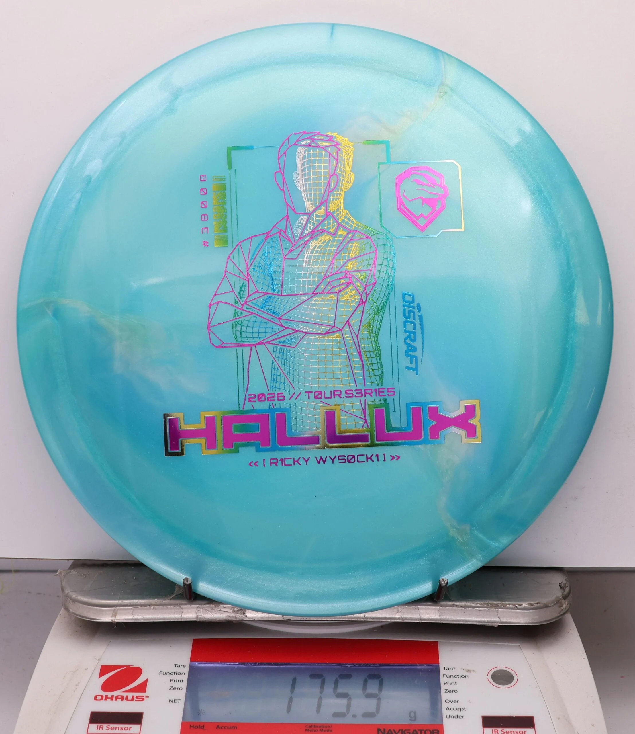 1101492 Big Z Titanium Hallux, Ricky Wysocki 2026 Tour Series V2 - #07 LtBlue, 176