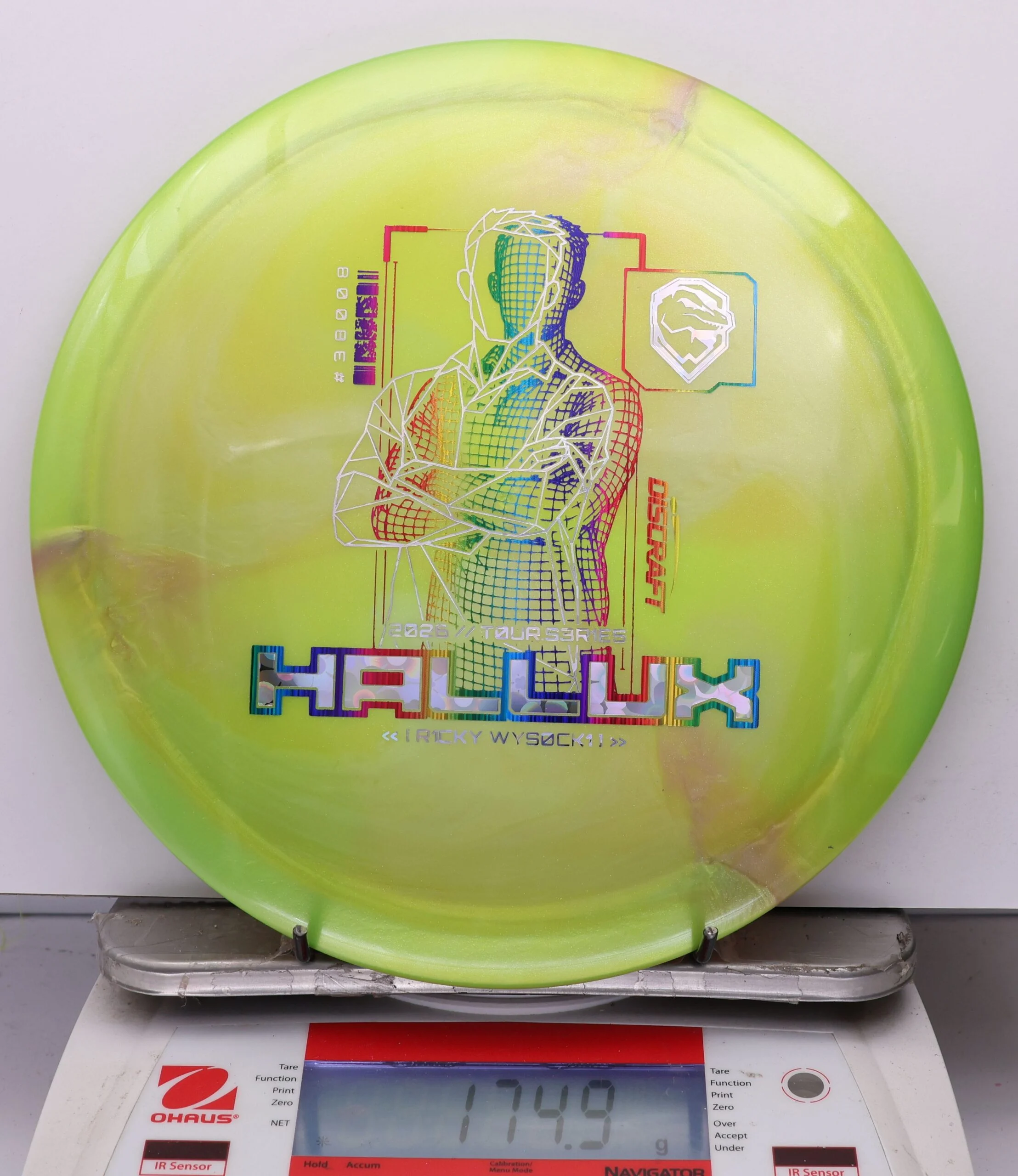 1101494 Big Z Titanium Hallux, Ricky Wysocki 2026 Tour Series V2 - #09 LtGreen, 175