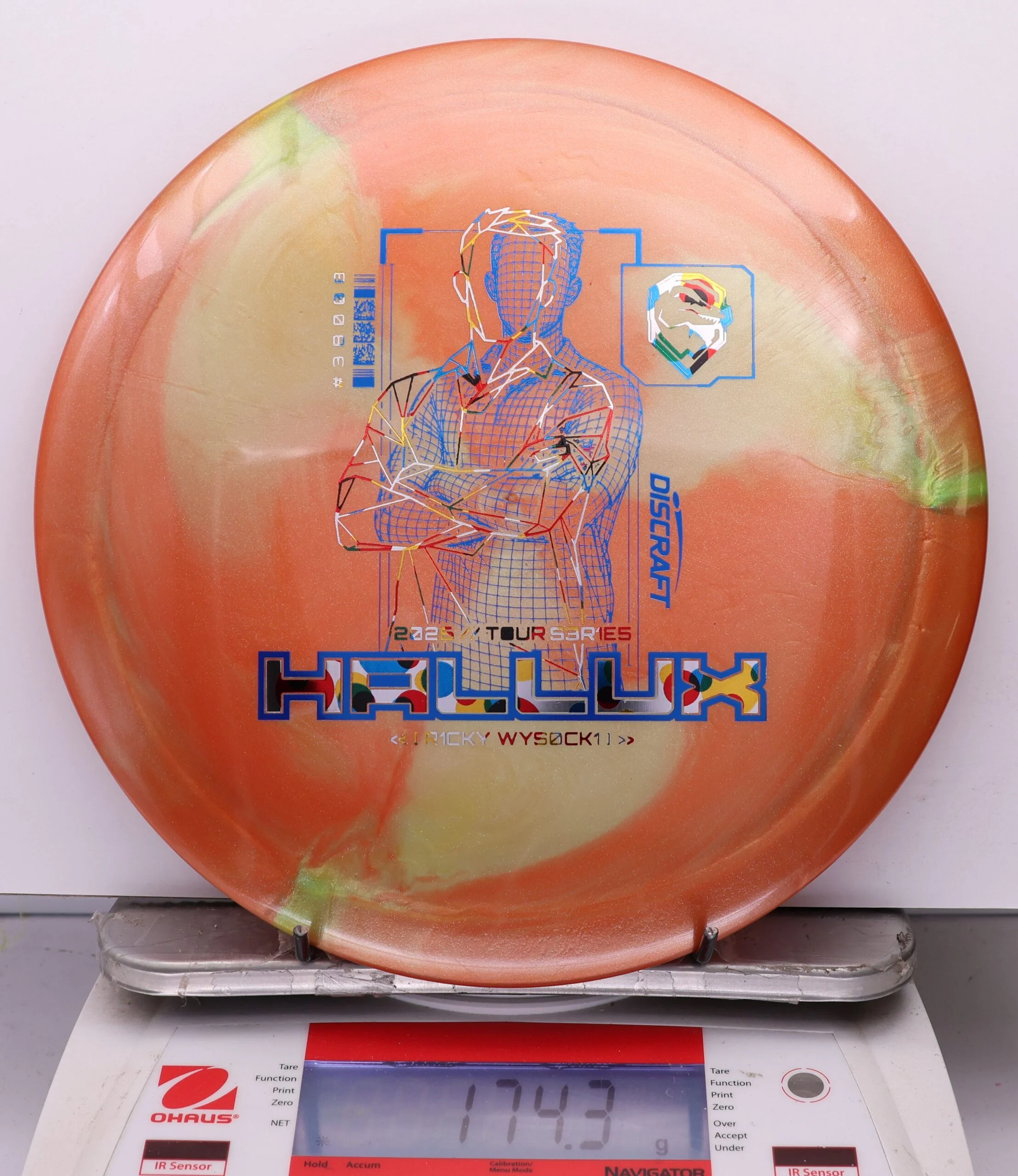 1101496 Big Z Titanium Hallux, Ricky Wysocki 2026 Tour Series V2 - #11 OrangeGreen, 174