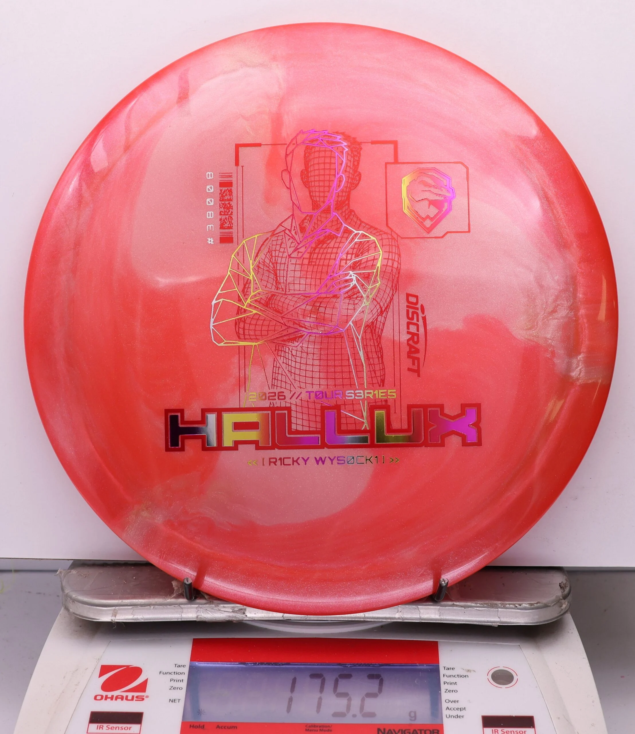 1101535 Big Z Titanium Hallux, Ricky Wysocki 2026 Tour Series V2 - #12 RedPink, 175