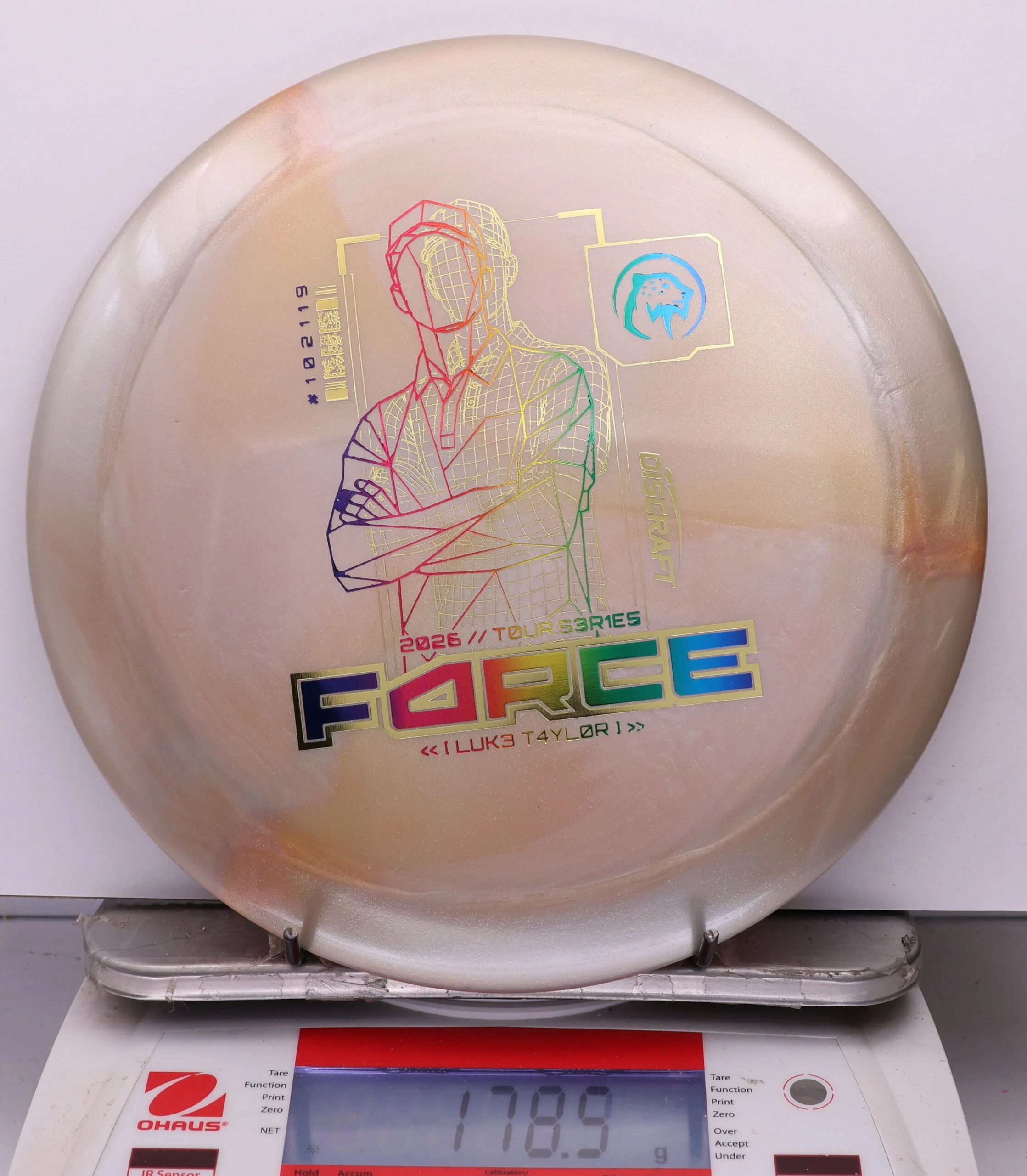 1101558 Big Z Titanium Force, Luke Taylor 2026 Tour Series V2 - #06 TanSilver, 179