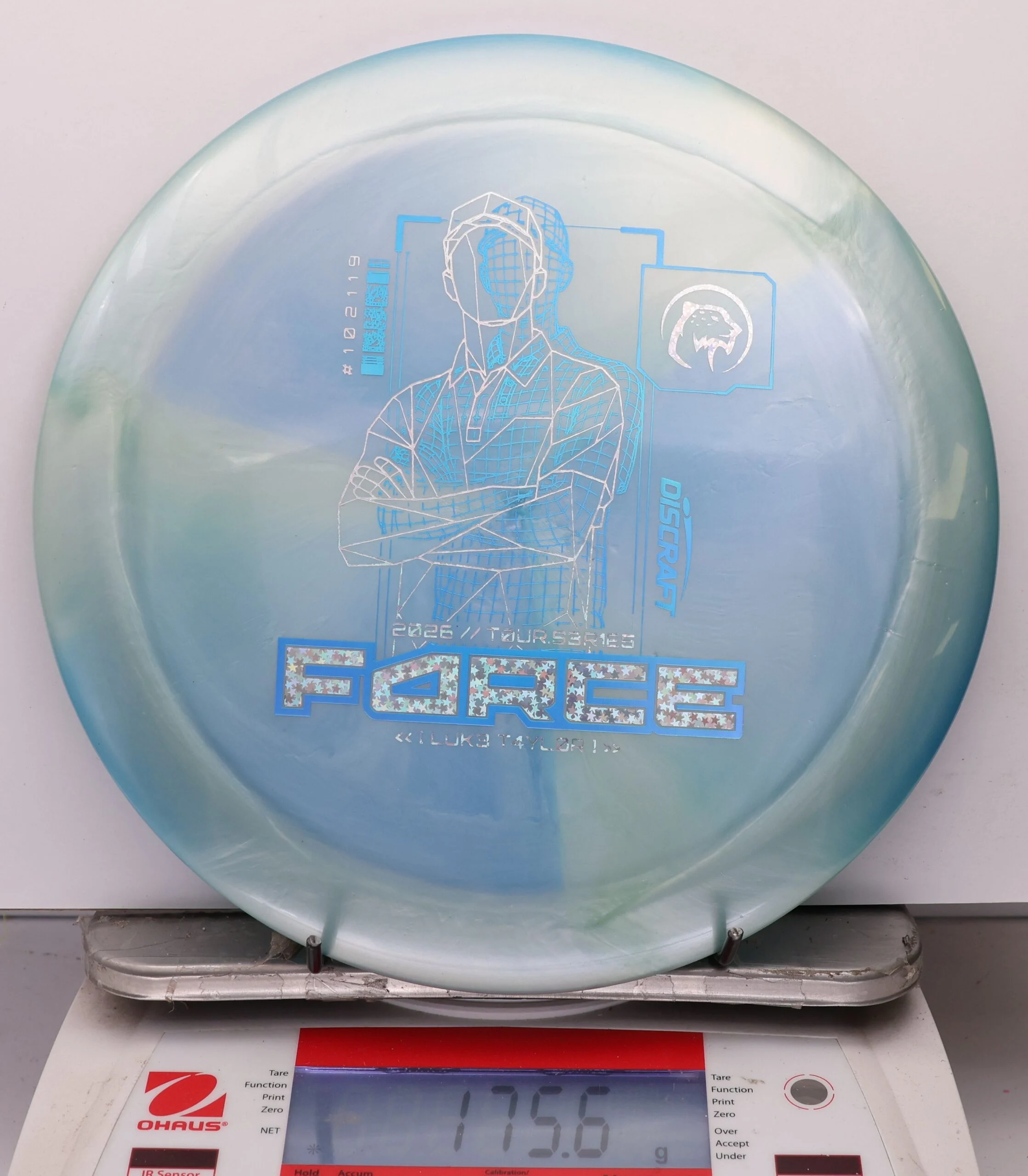 1101581 Big Z Titanium Force, Luke Taylor 2026 Tour Series V2 - #10 LtTealBlue, 176