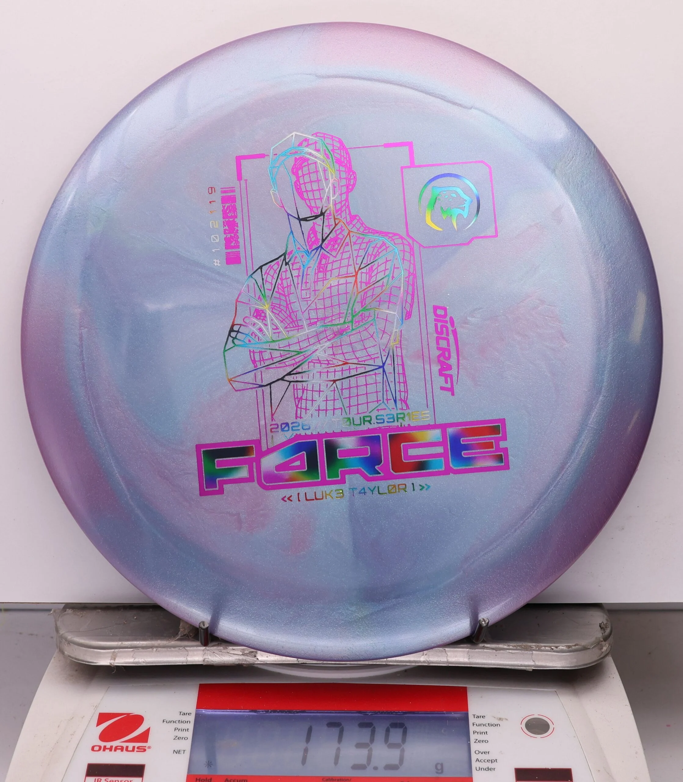 1101626 Big Z Titanium Force, Luke Taylor 2026 Tour Series V2 - #17 BlurplePurple, 174