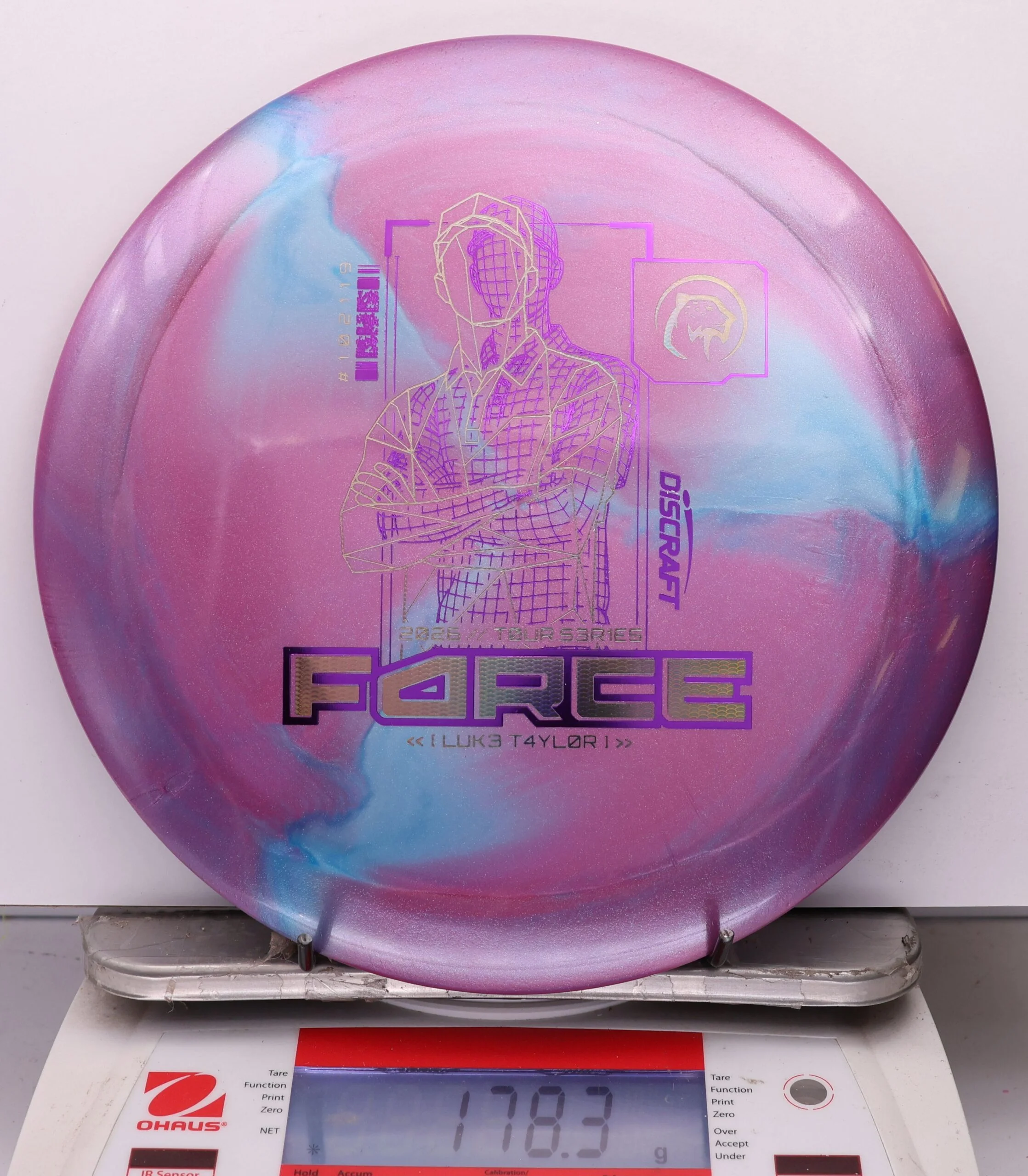 1101628 Big Z Titanium Force, Luke Taylor 2026 Tour Series V2 - #19 Purple, 178