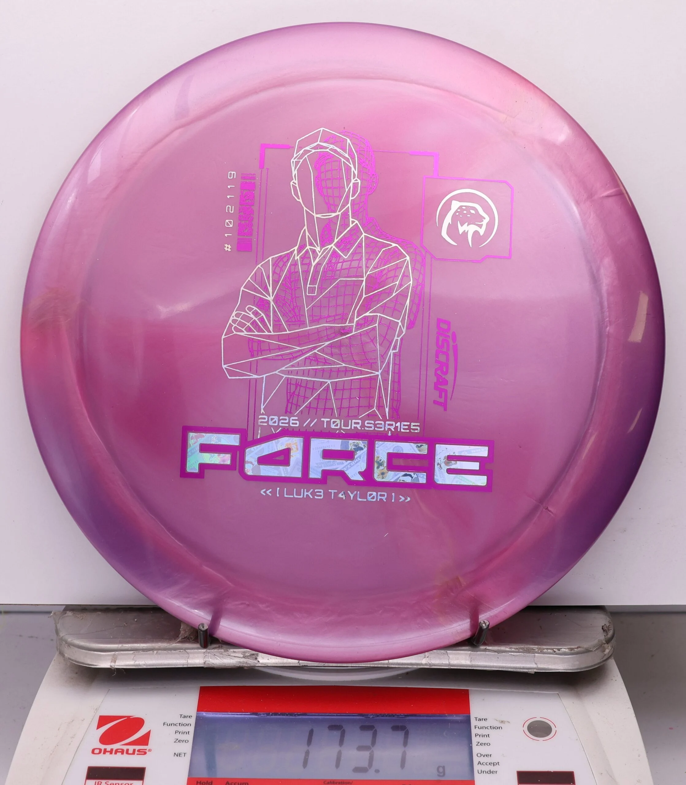 1101629 Big Z Titanium Force, Luke Taylor 2026 Tour Series V2 - #20 Purple, 174