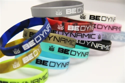 1101753 Dynamic Discs Be Dynamic Wristband - Blue, OSFM