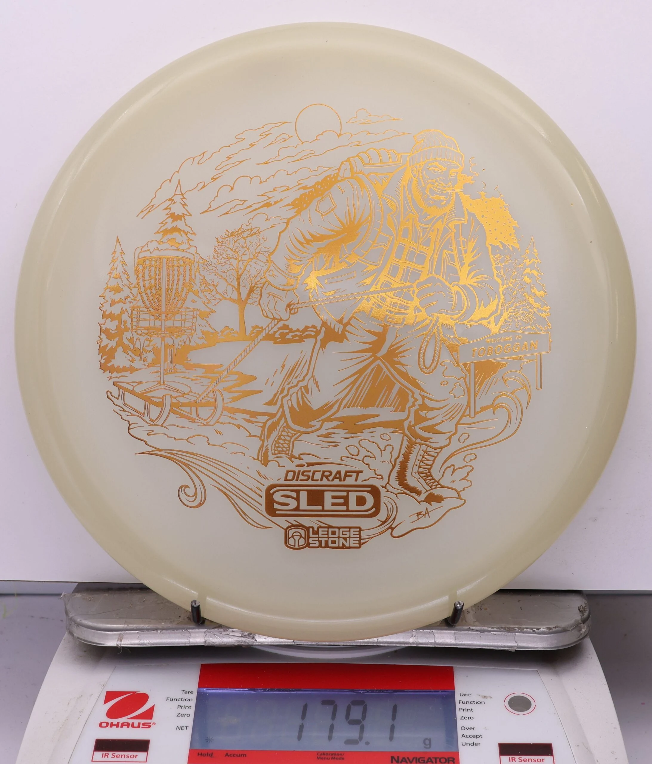 1101772 Mega Glow Sled, Toboggan Edition - Detroit 2026 Worlds - #01 Glow, 179