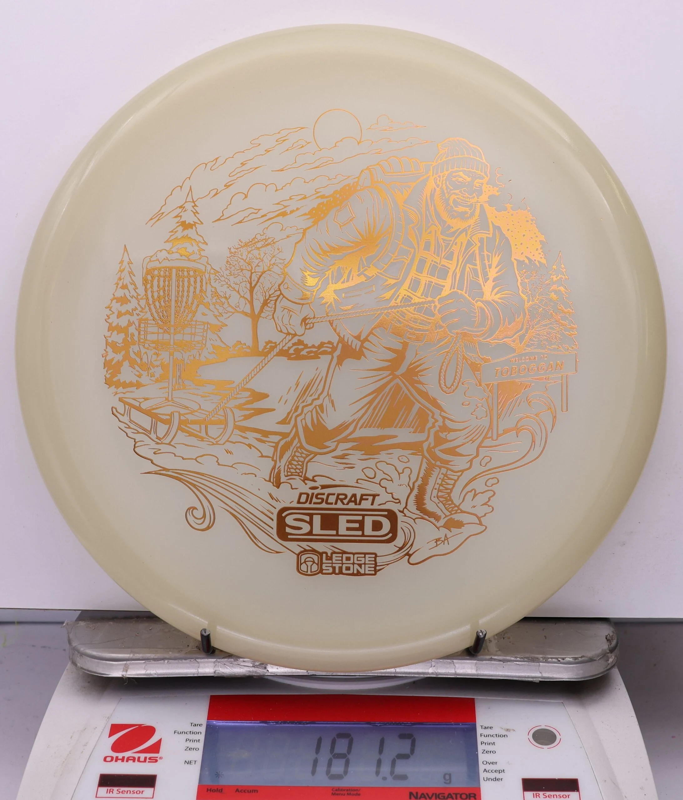 1101786 Mega Glow Sled, Toboggan Edition - Detroit 2026 Worlds - #06 Glow, 181